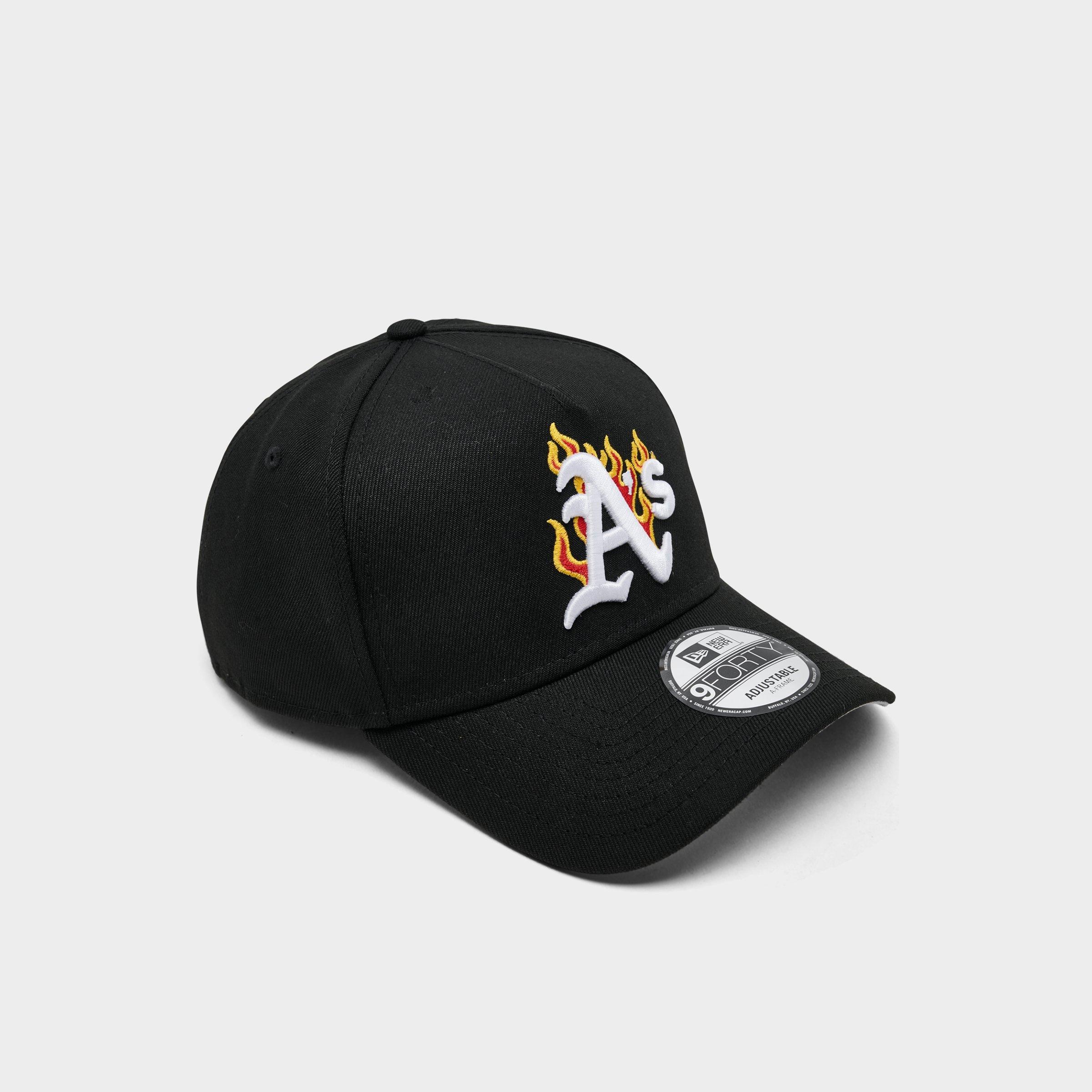 New Era A's MLB Flames 9FORTY A-Frame Snapback Hat