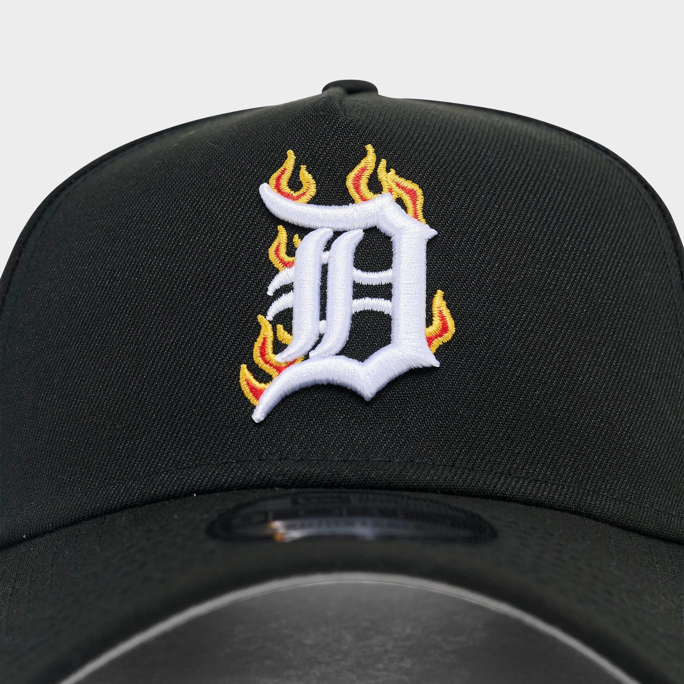 New Era Detroit Tigers MLB Flames 9FORTY A-Frame Snapback Hat