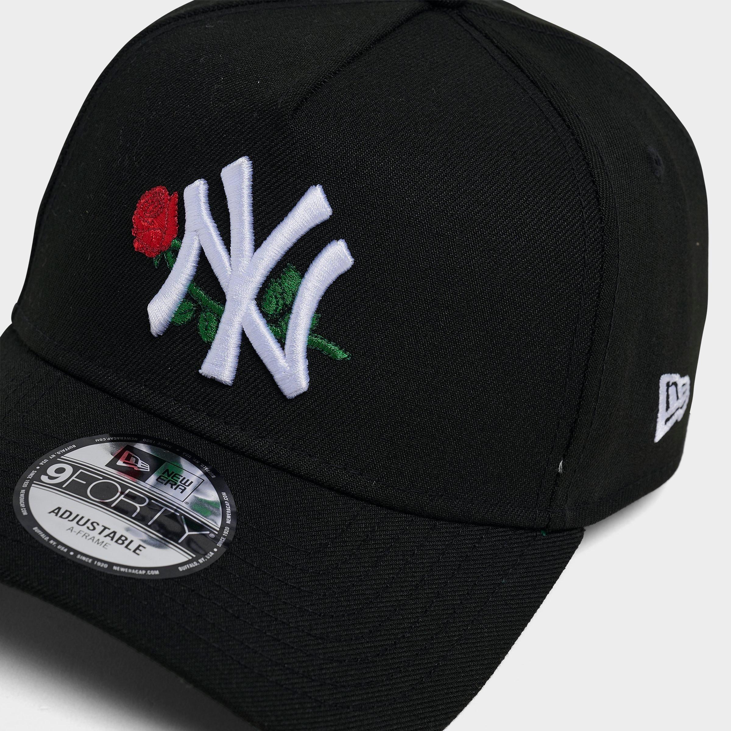 New Era New York Yankees MLB 9FORTY Rose A-Frame Snapback Hat