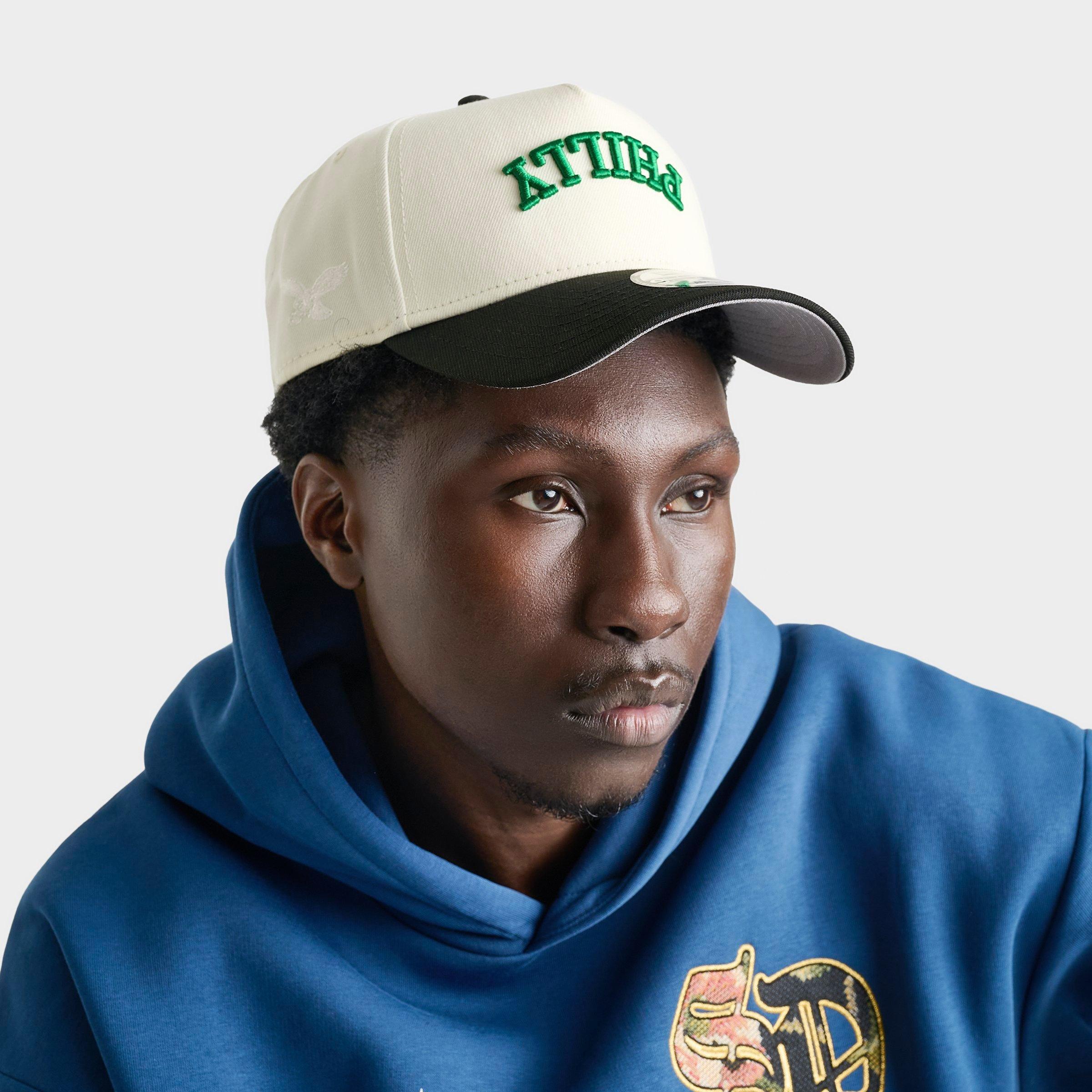 New Era Philadelphia Eagles NFL 9FORTY A-Frame Upside Down Wordmark Snapback Hat