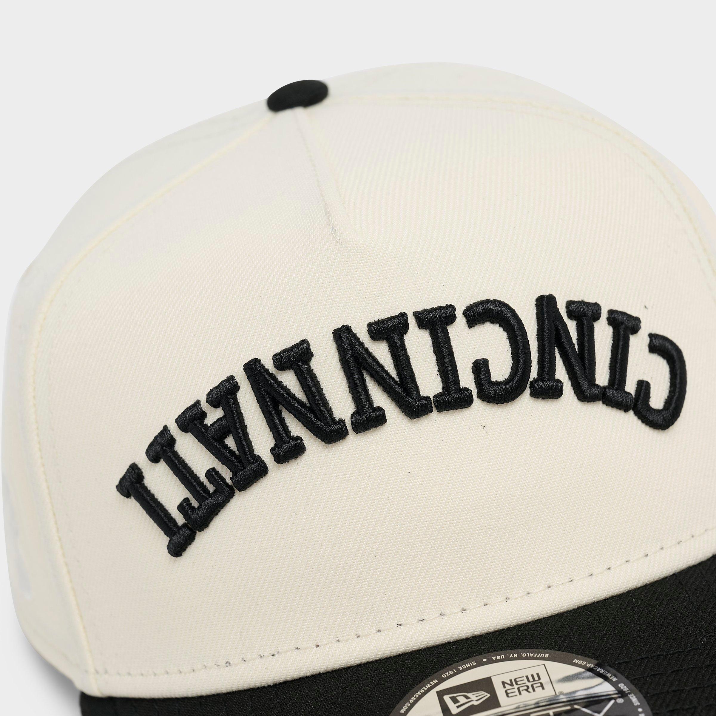 New Era Cincinnati Bengals NFL 9FORTY A-Frame Upside Down Wordmark Snapback Hat