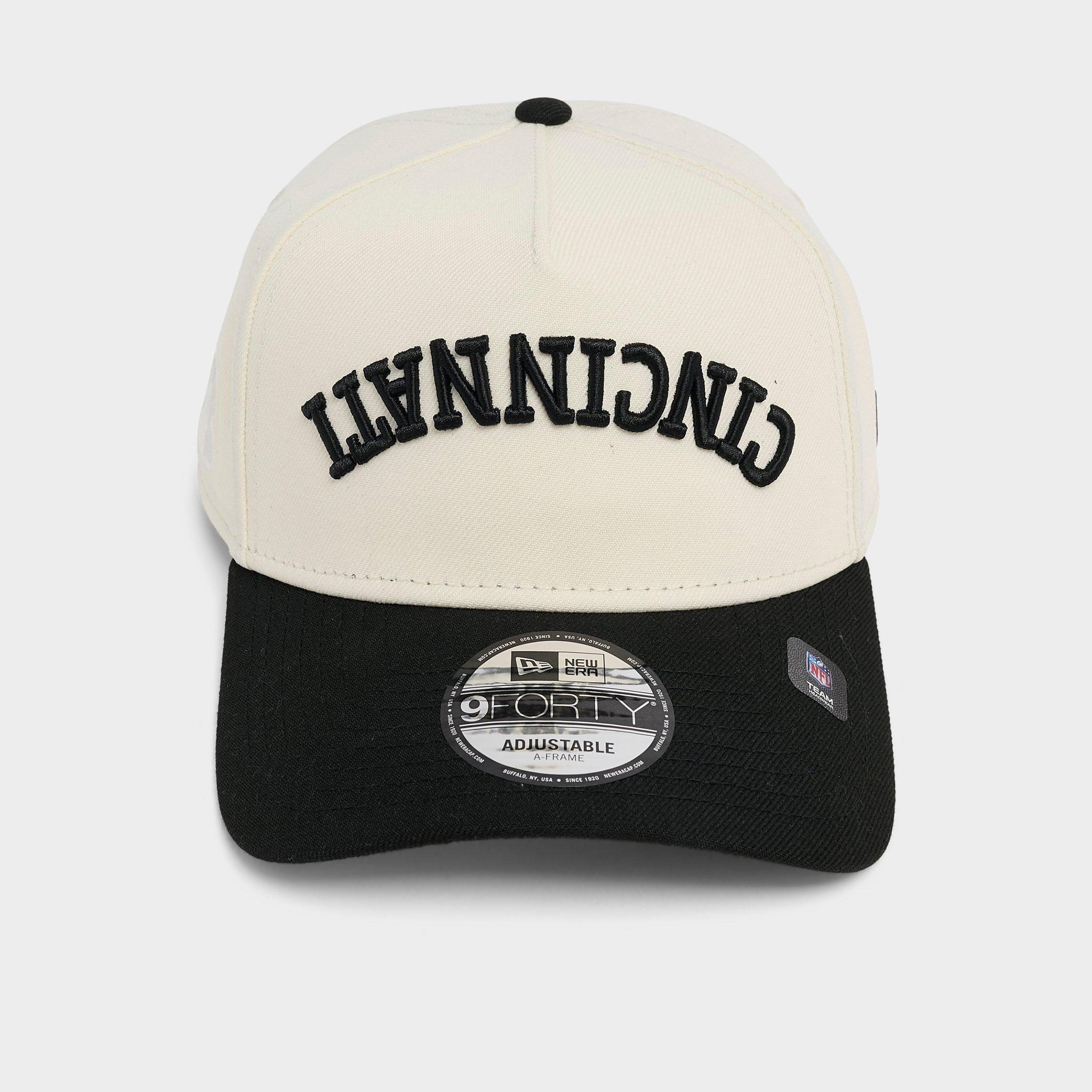 New Era Cincinnati Bengals NFL 9FORTY A-Frame Upside Down Wordmark Snapback Hat