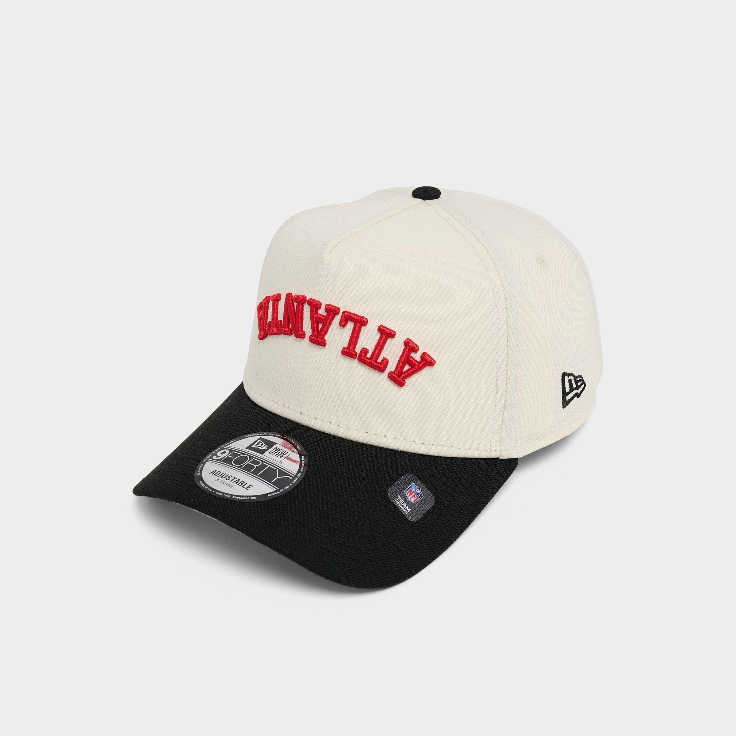 New Era Atlanta Falcons NFL 9FORTY A-Frame Upside Down Wordmark Snapback Hat