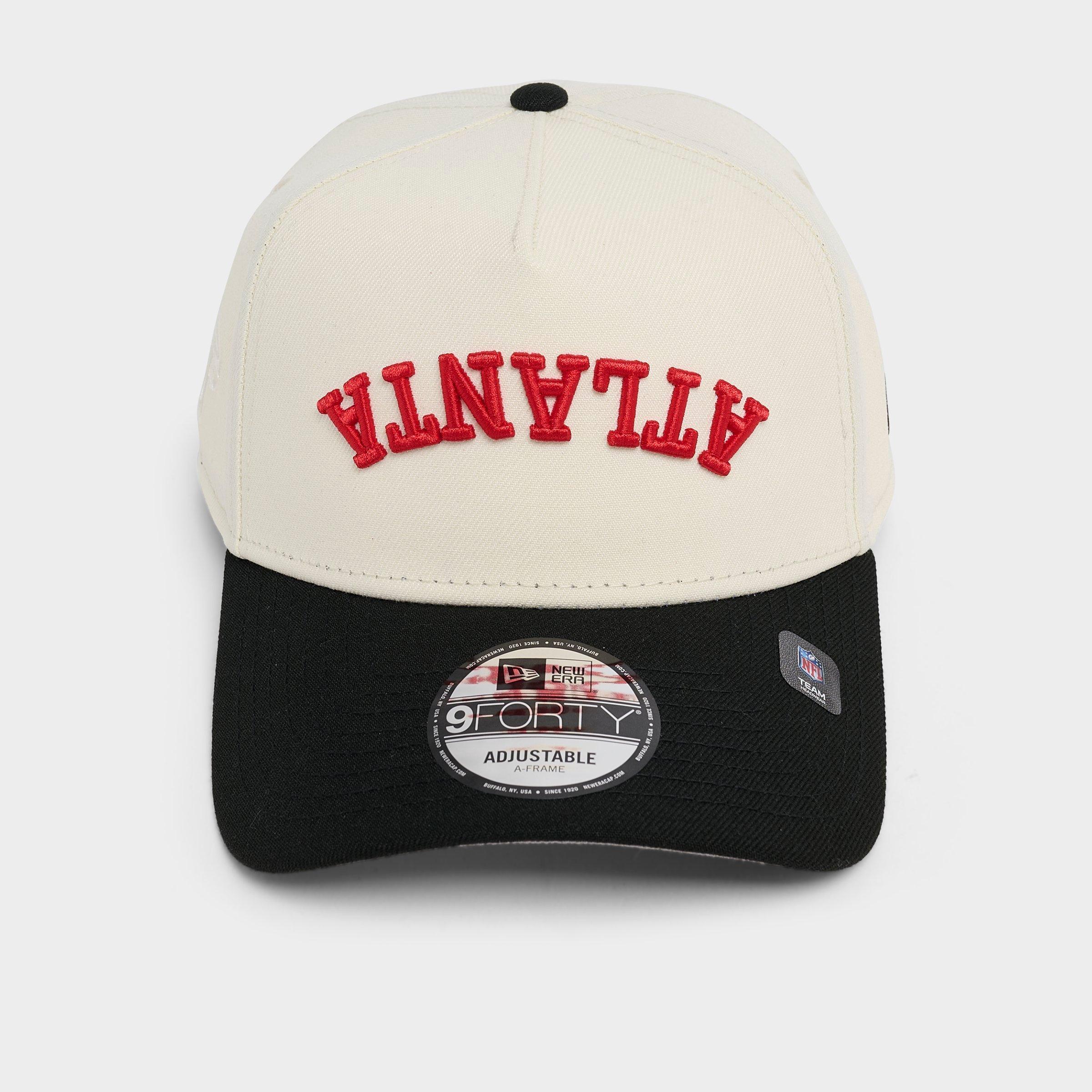 New Era Atlanta Falcons NFL 9FORTY A-Frame Upside Down Wordmark Snapback Hat