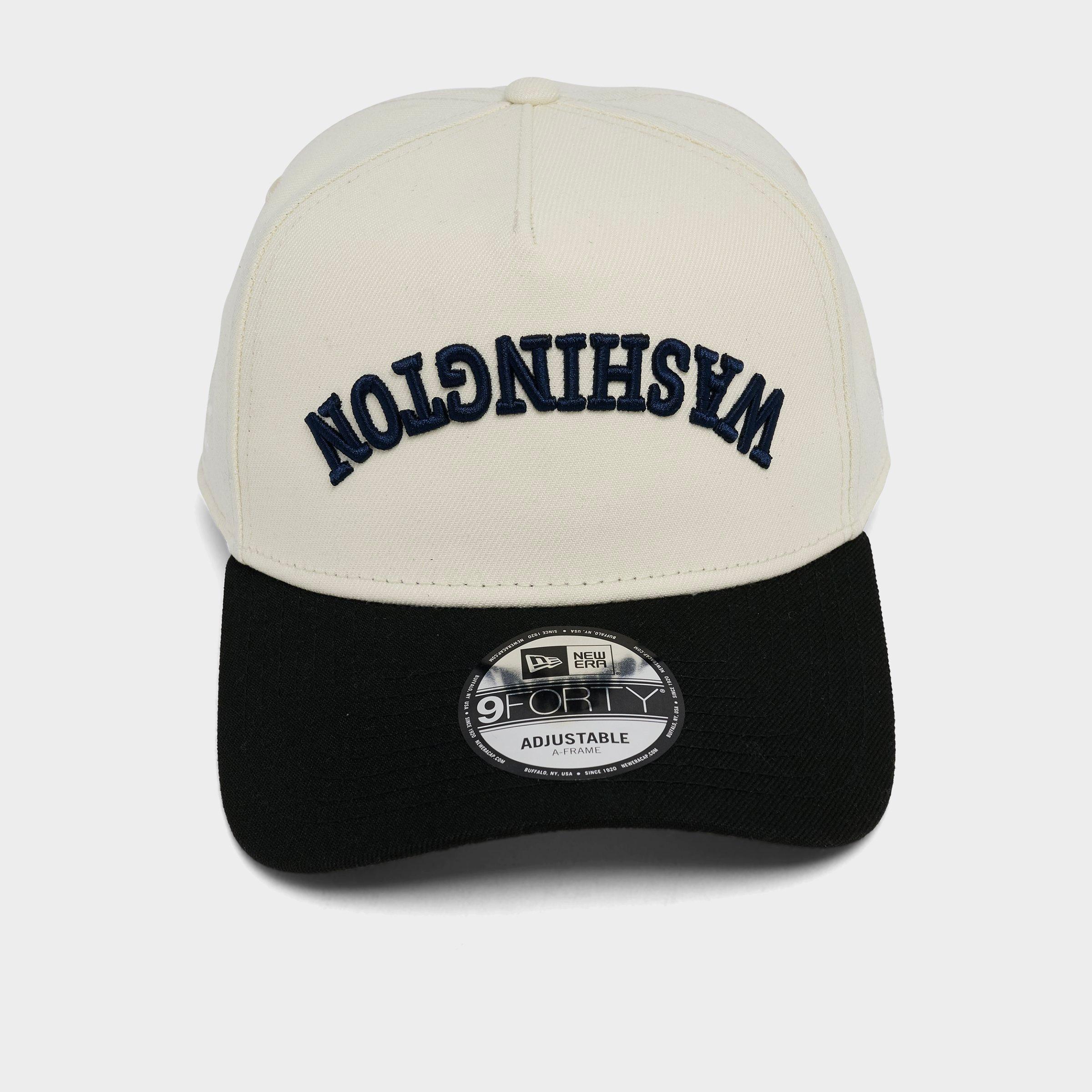 New Era Washington Wizards NBA 9FORTY A-Frame Upside Down Wordmark Snapback Hat