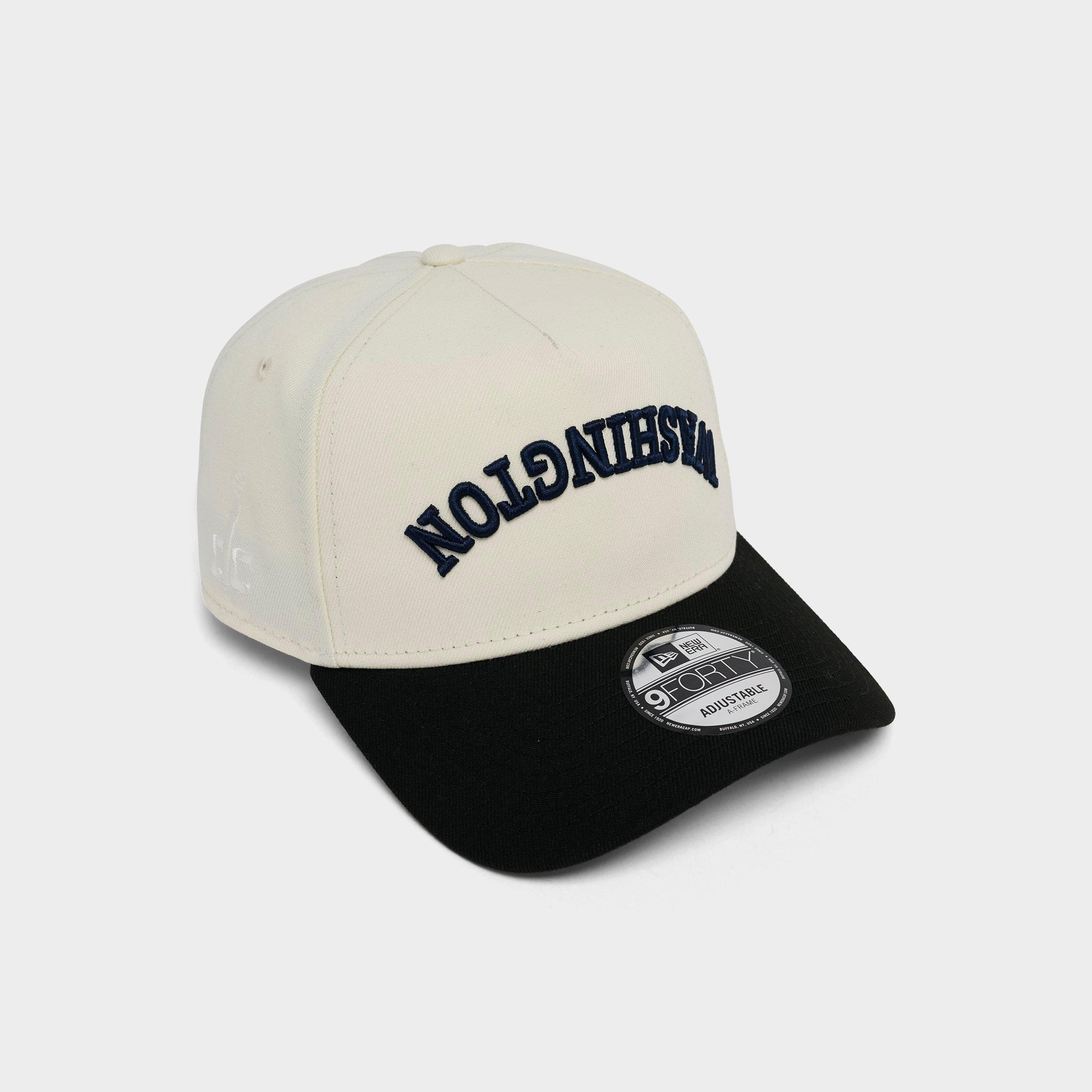 New Era Washington Wizards NBA 9FORTY A-Frame Upside Down Wordmark Snapback Hat
