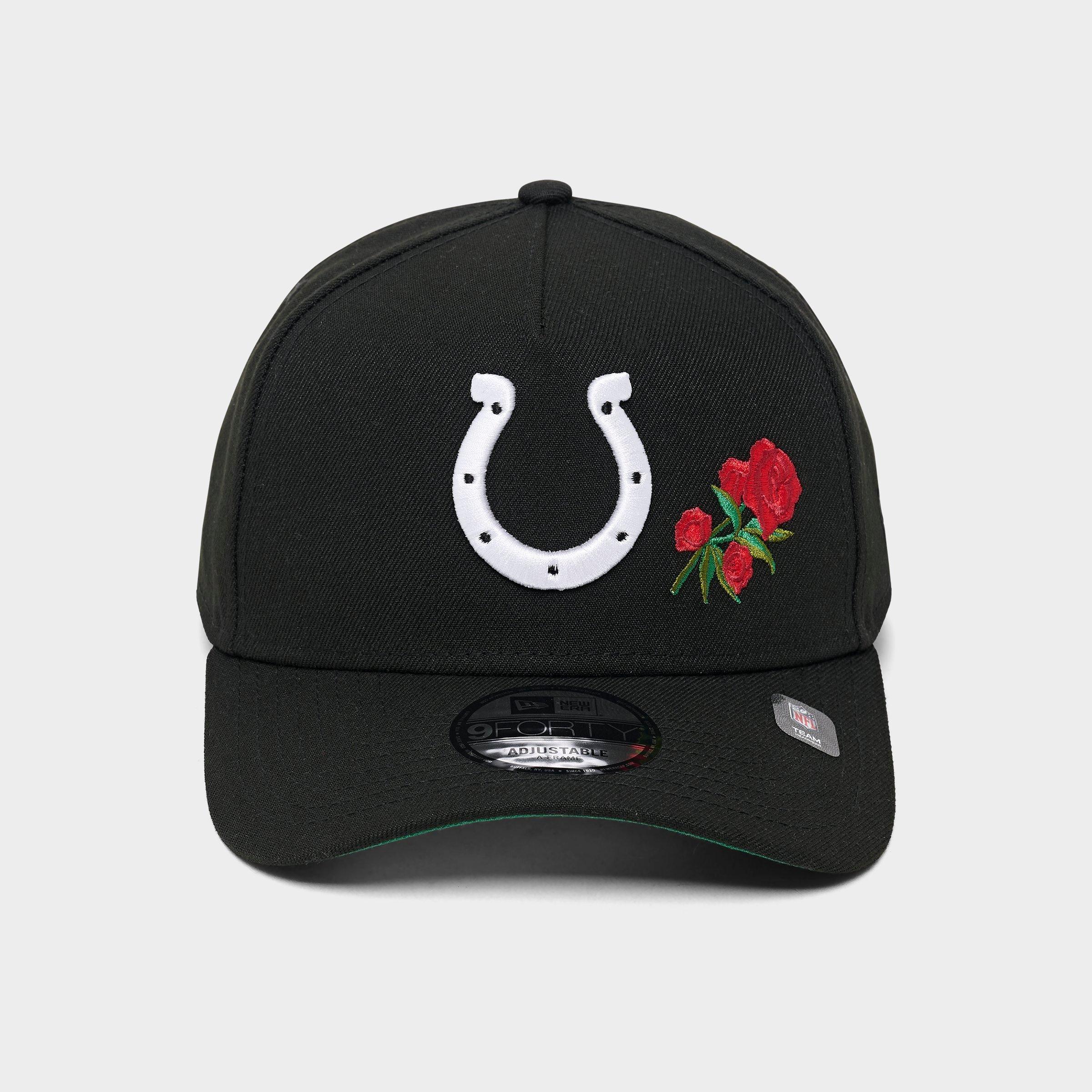 New Era Indianapolis Colts NFL 9FORTY Rose Logo Snapback Hat