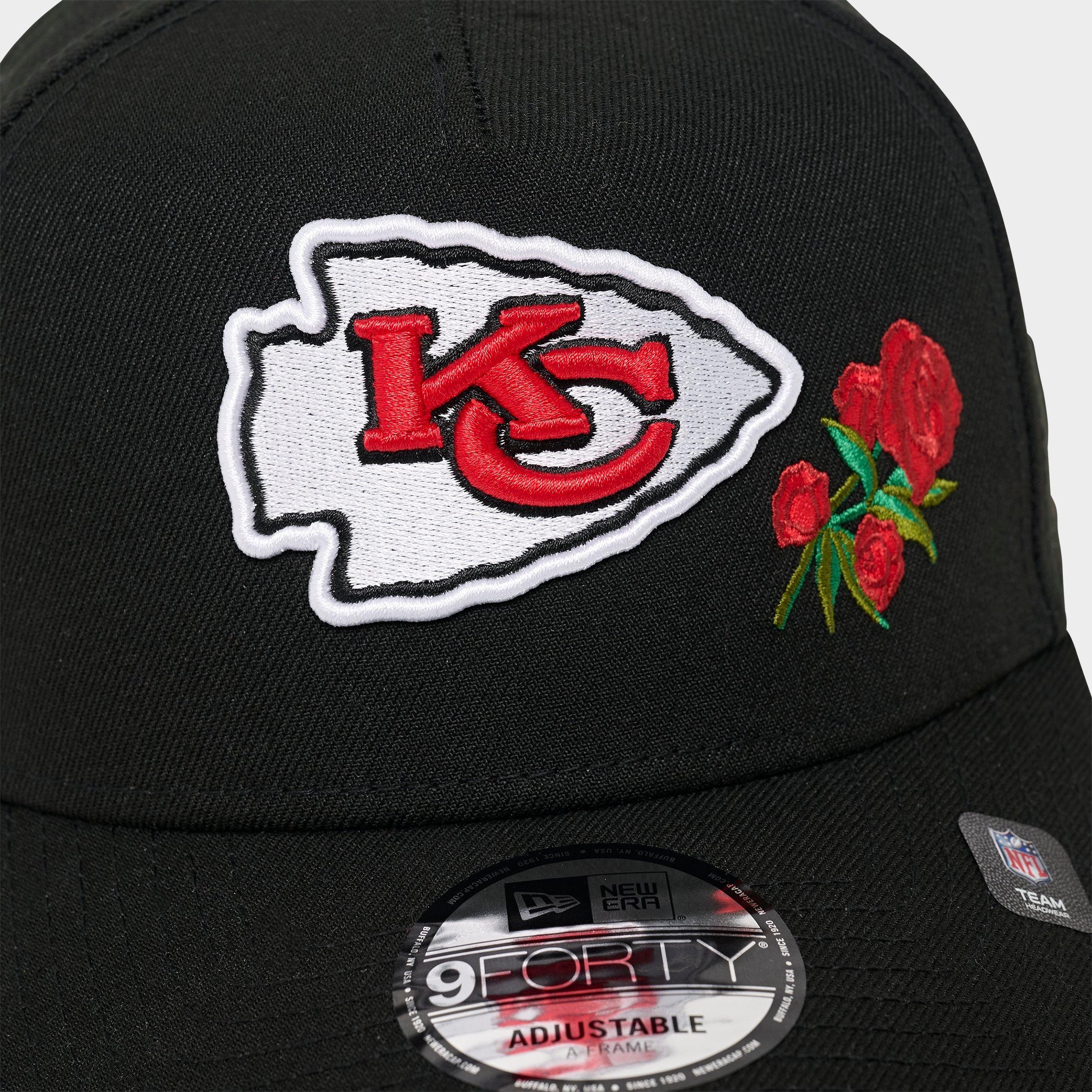 New Era Kansas City Chiefs NFL 9FORTY Rose Logo Snapback Hat