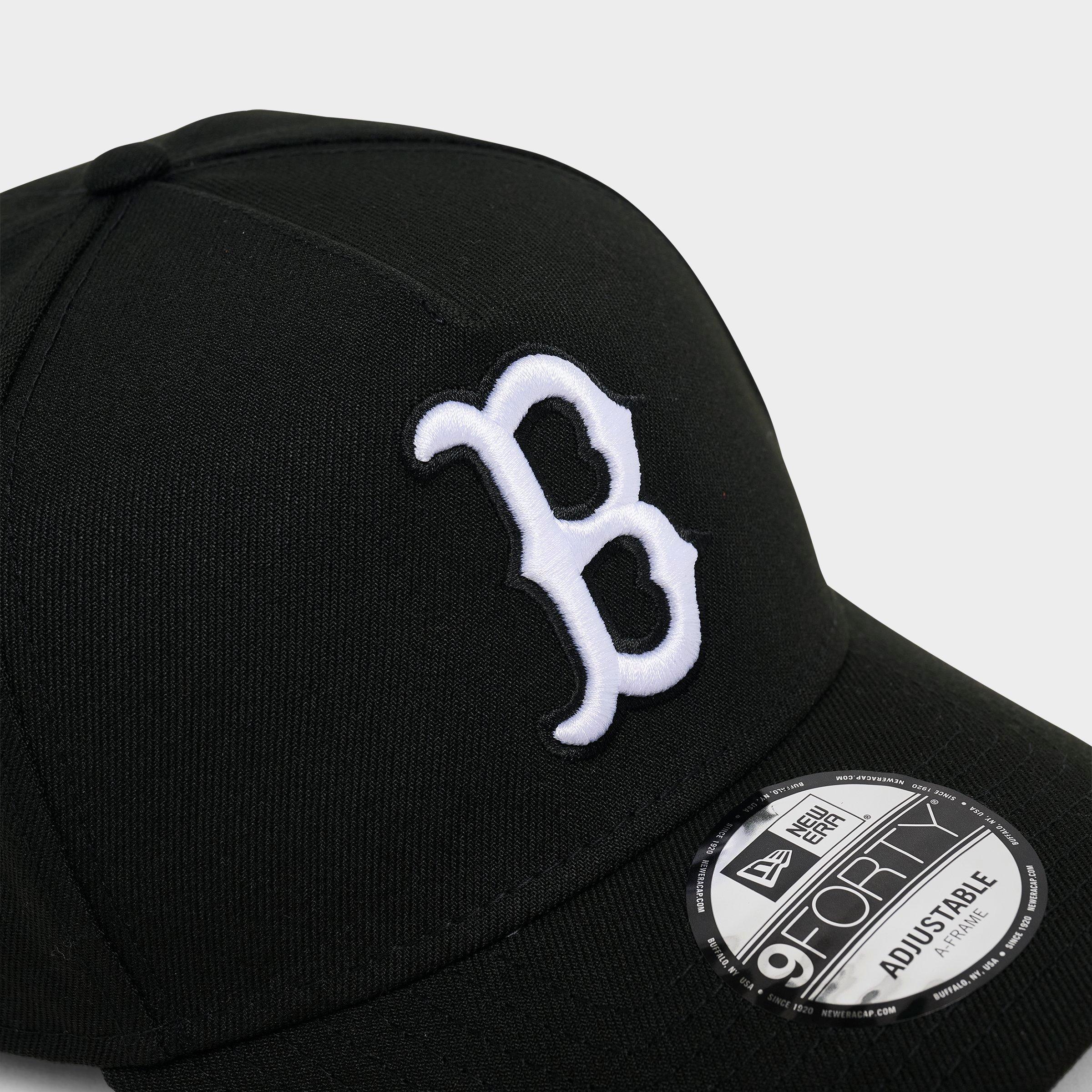 New Era Boston Red Sox MLB 9FORTY A-Frame Monochrome Snapback Hat