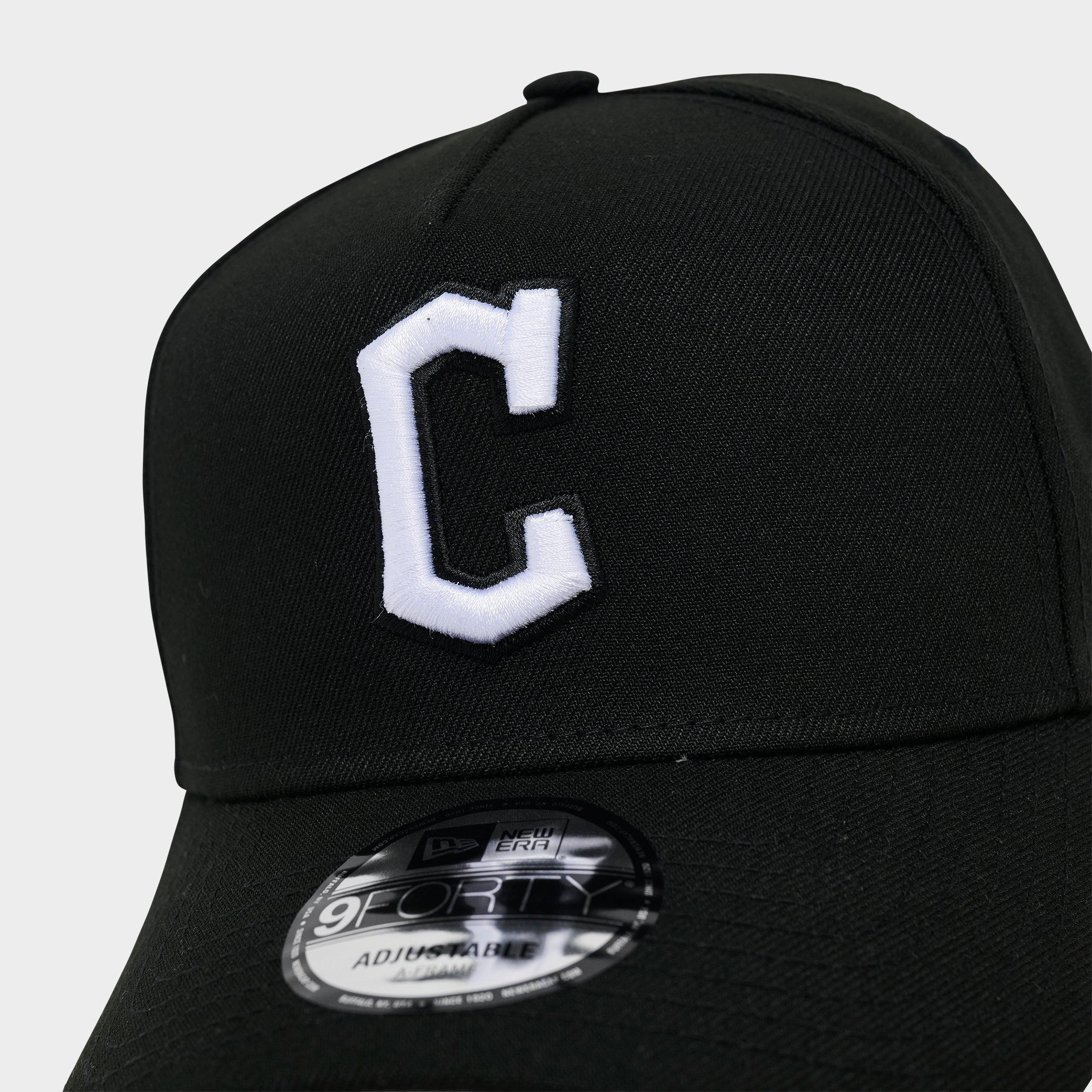 New Era Cleveland Guardians MLB 9FORTY A-Frame Monochrome Snapback Hat