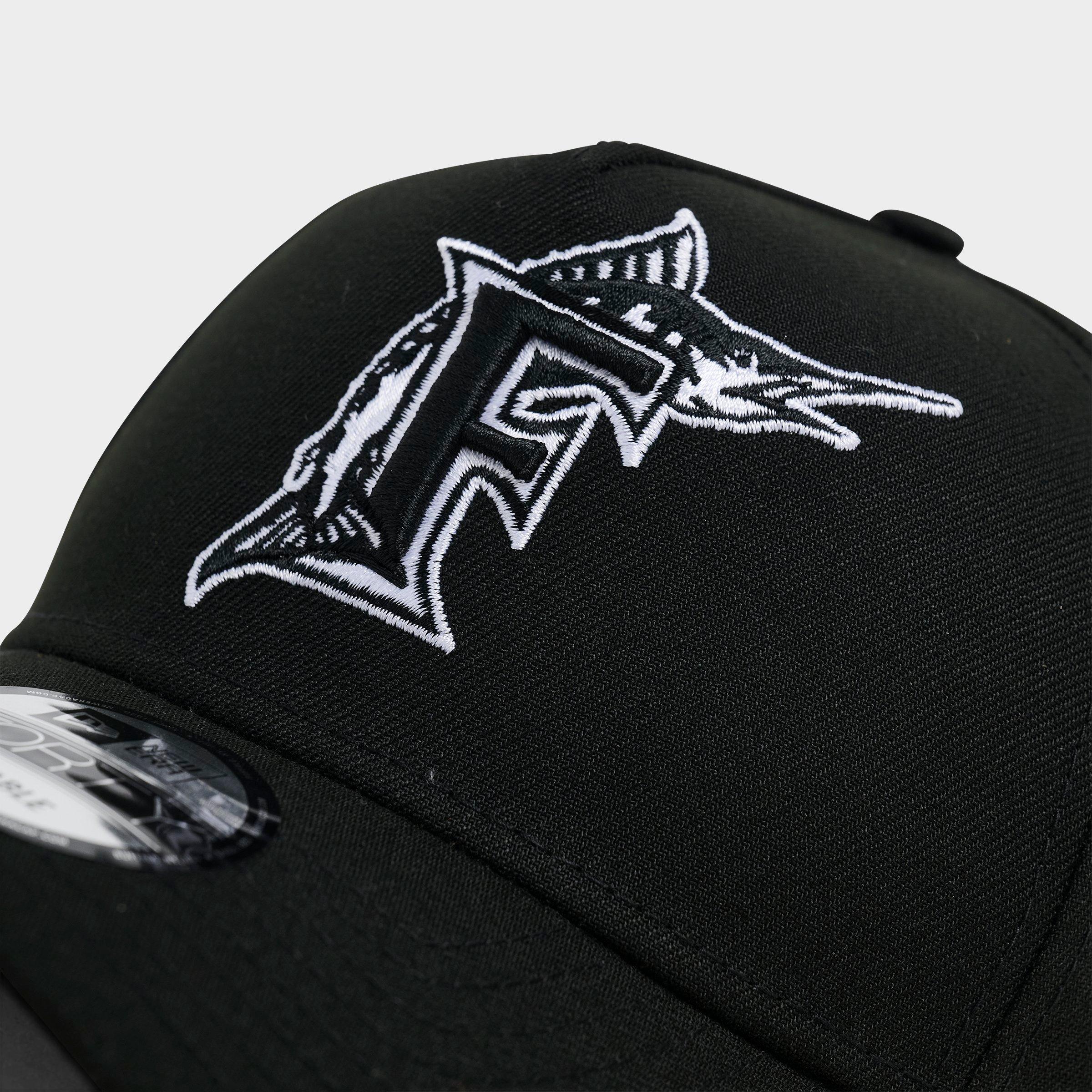 New Era Florida Marlins MLB 9FORTY A-Frame Monochrome Snapback Hat