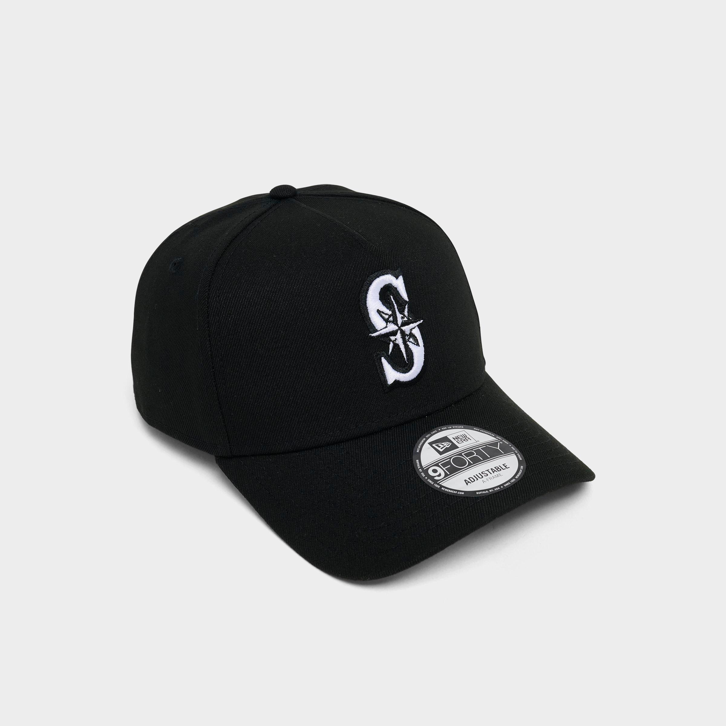 New Era Seattle Mariners MLB 9FORTY A-Frame Monochrome Snapback Hat