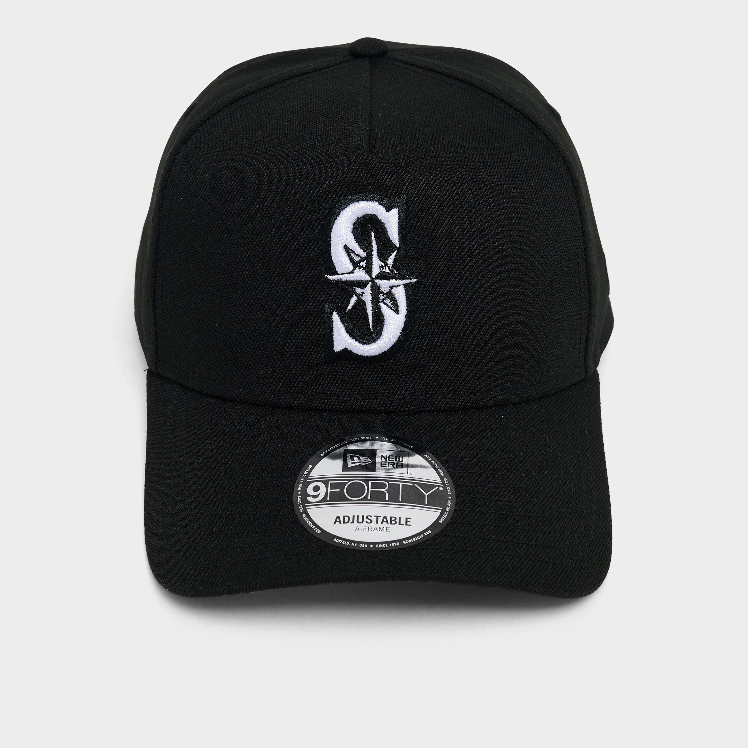New Era Seattle Mariners MLB 9FORTY A-Frame Monochrome Snapback Hat