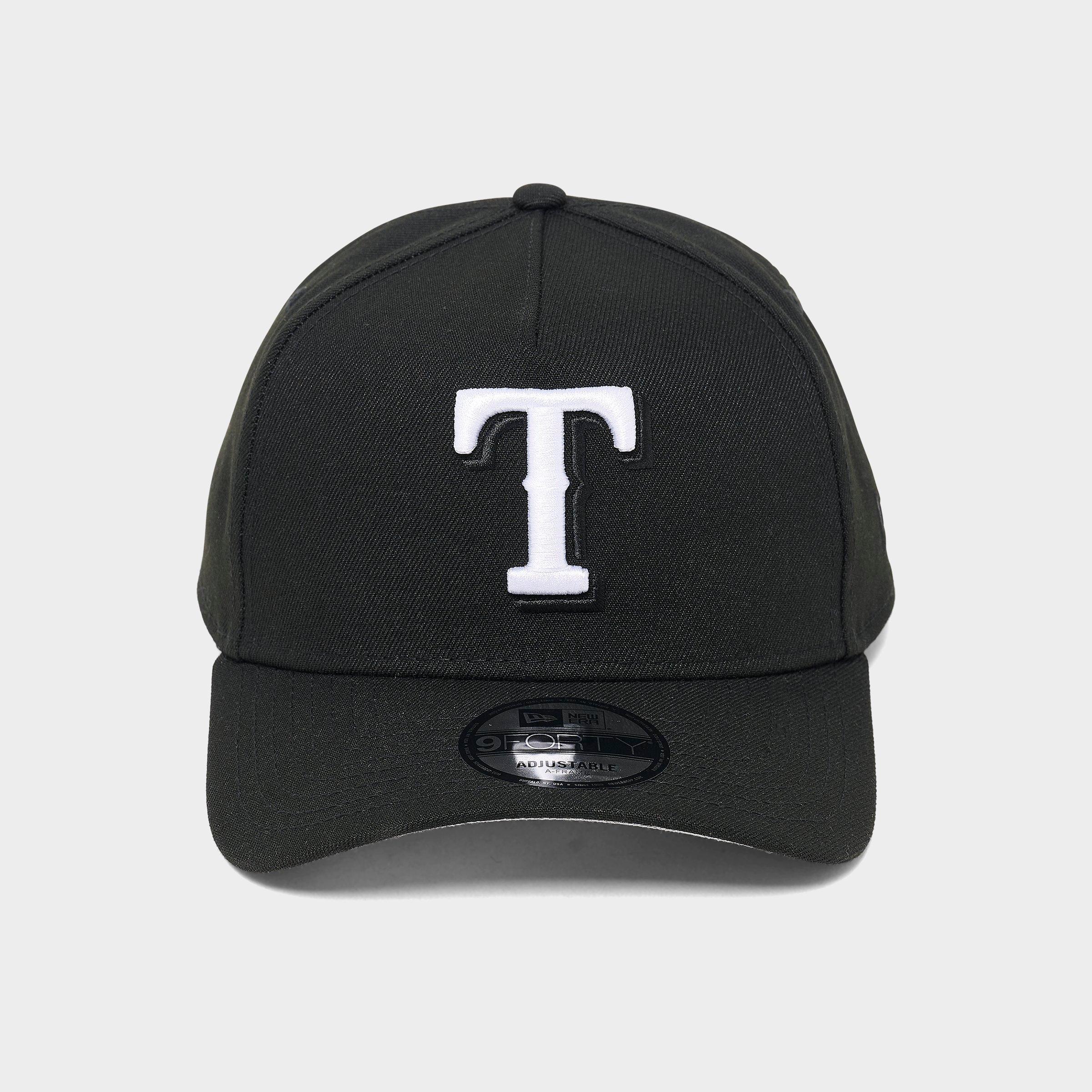 New Era Texas Rangers MLB 9FORTY Monochrome Snapback Hat