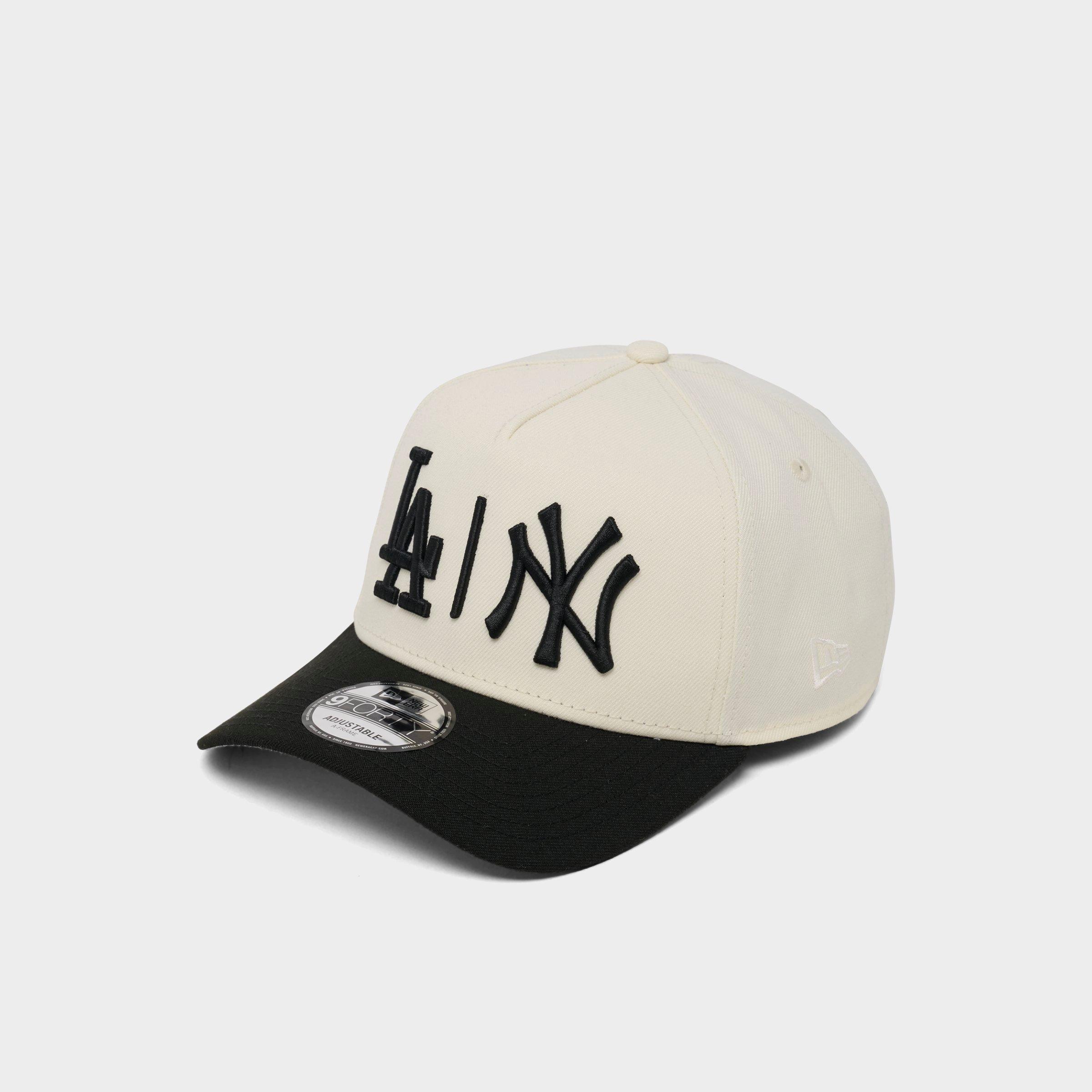 New Era Los Angeles Dodgers New York Yankees MLB Split 9FORTY A-Frame Snapback Hat