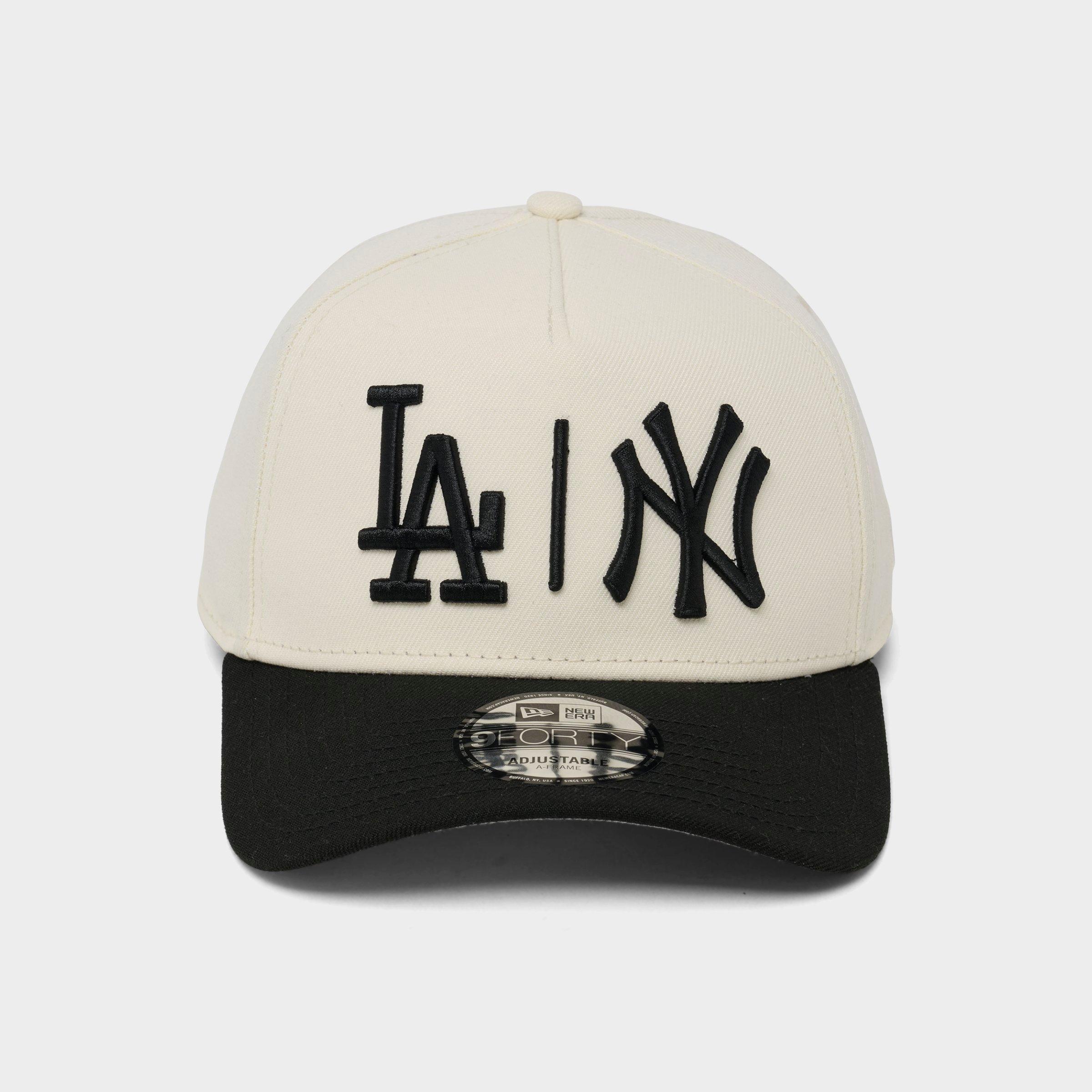 New Era Los Angeles Dodgers New York Yankees MLB Split 9FORTY A-Frame Snapback Hat