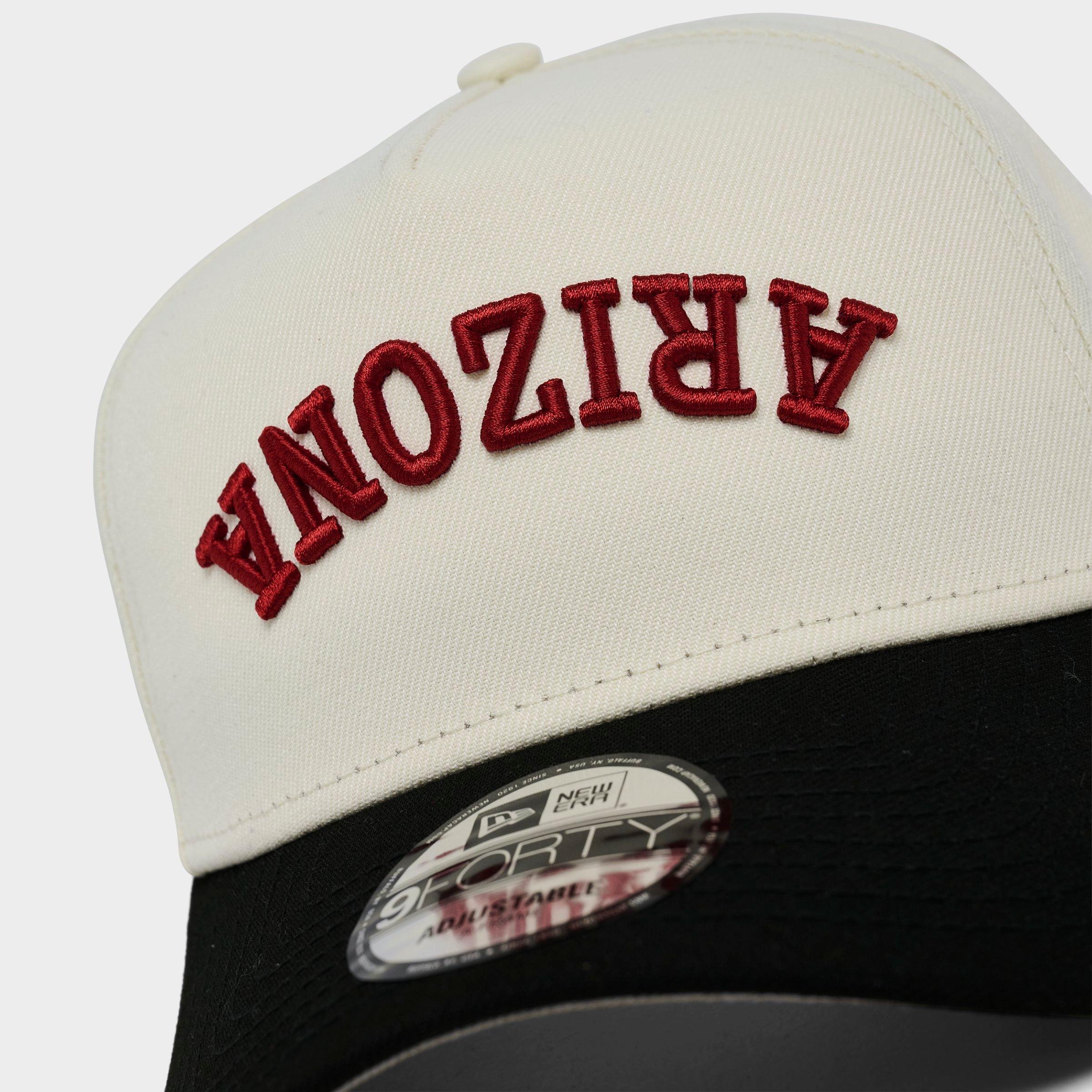 New Era Arizona Diamondbacks MLB Upside Down Wordmark 9FORTY A-Frame Snapback Hat