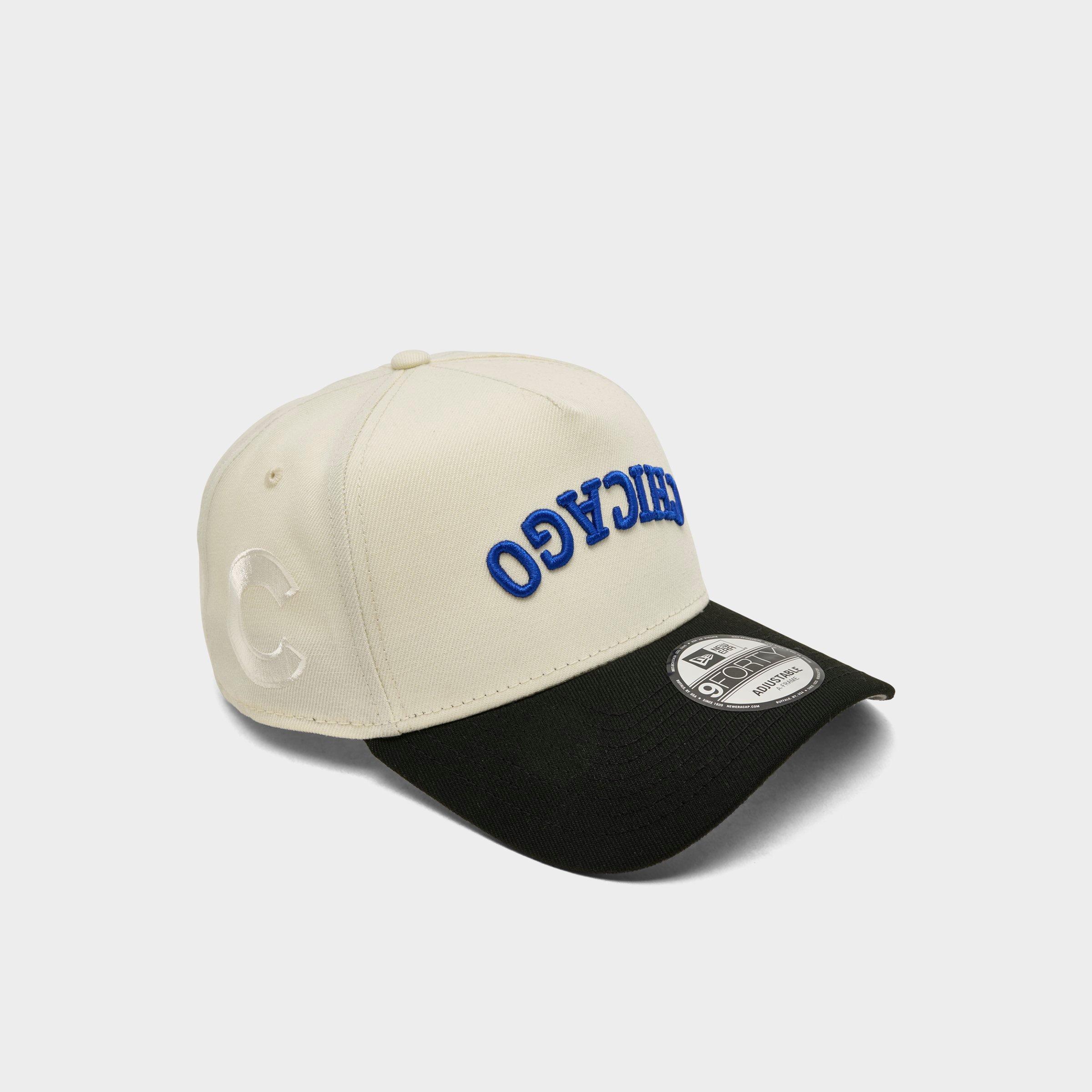 New Era Chicago Cubs MLB Upside Down Wordmark 9FORTY A-Frame Snapback Hat