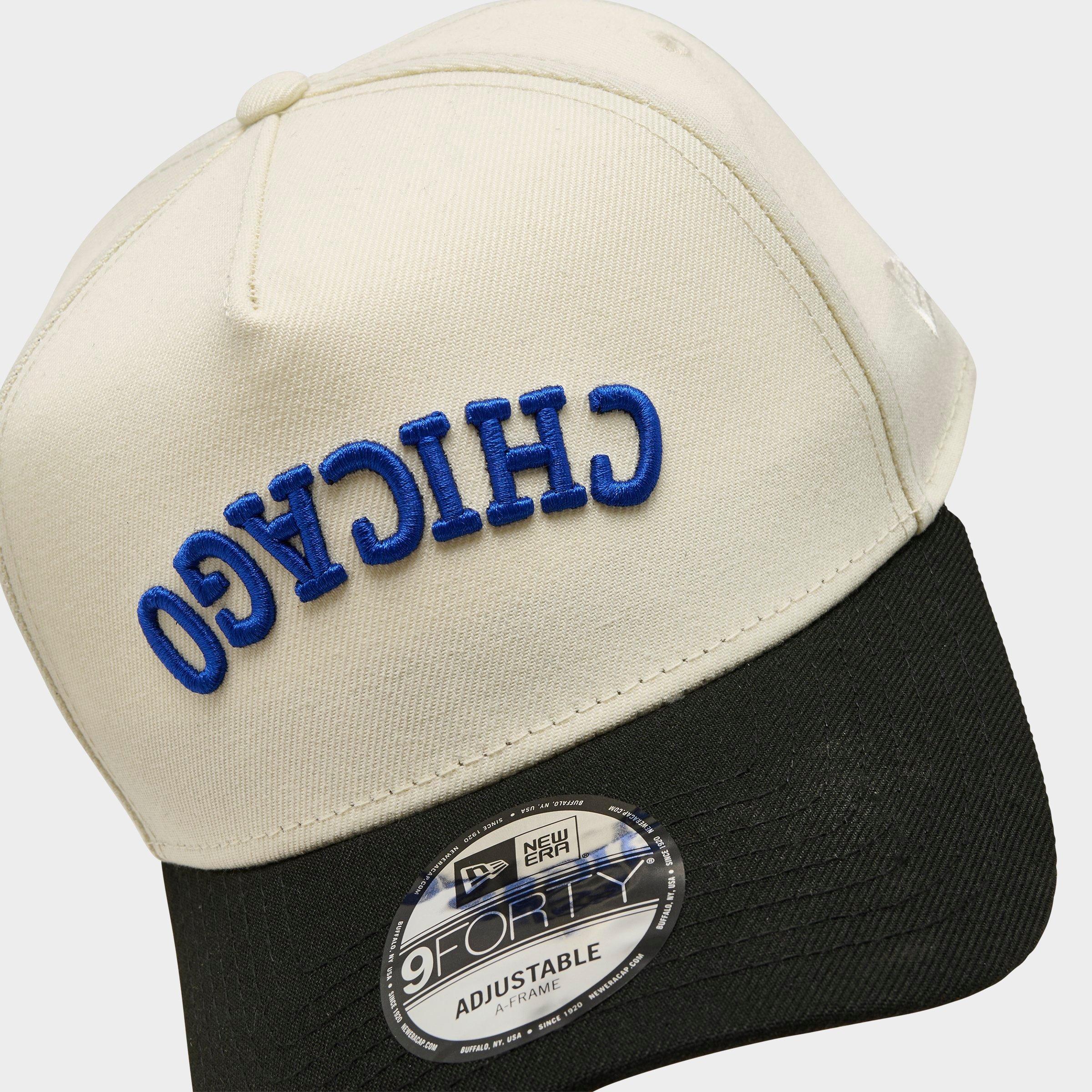 New Era Chicago Cubs MLB Upside Down Wordmark 9FORTY A-Frame Snapback Hat