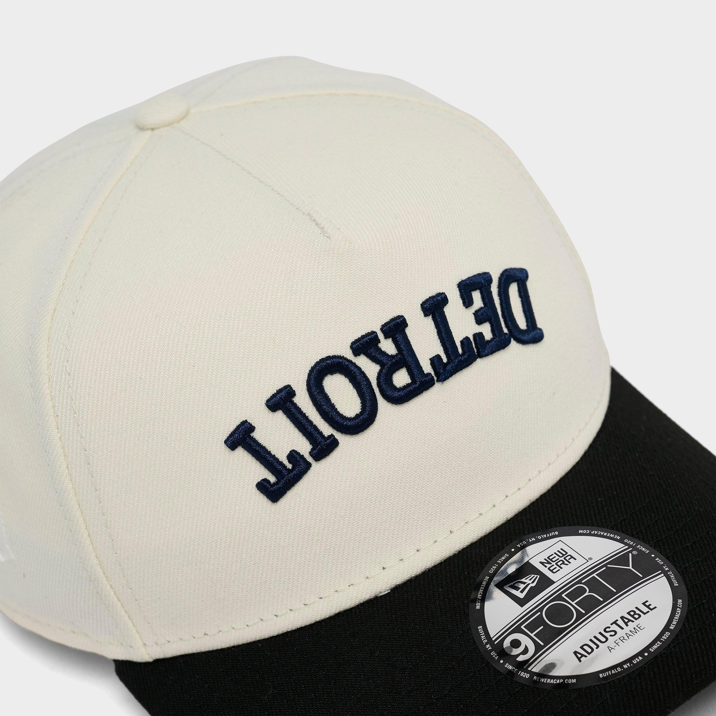 New Era Detroit Tigers MLB 9FORTY A-Frame Upside Down Wordmark Snapback Hat