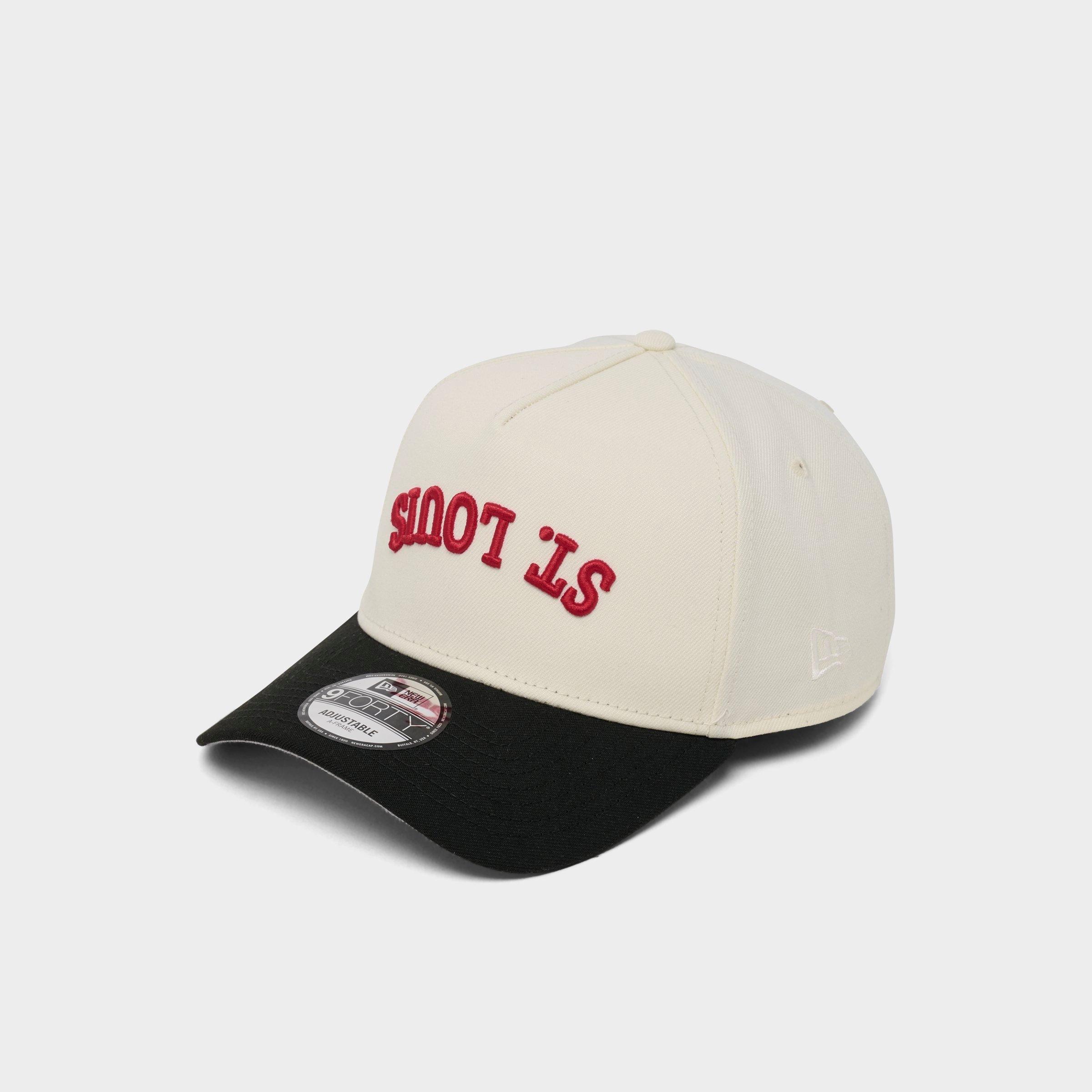 New Era St. Louis Cardinals MLB Upside Down Wordmark 9FORTY A-Frame Snapback Hat