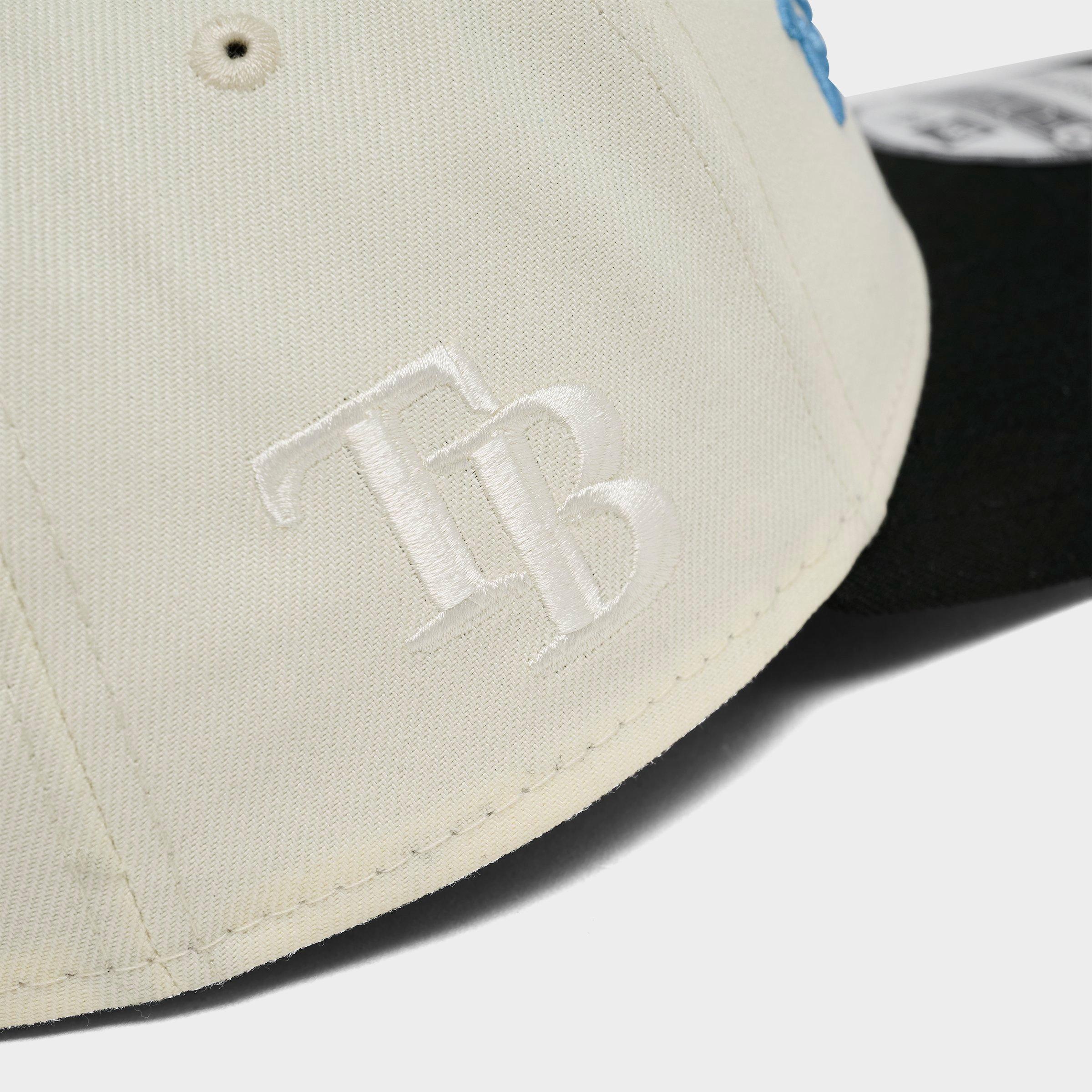 New Era Tampa Bay Rays MLB Upside Down Wordmark 9FORTY A-Frame Snapback Hat