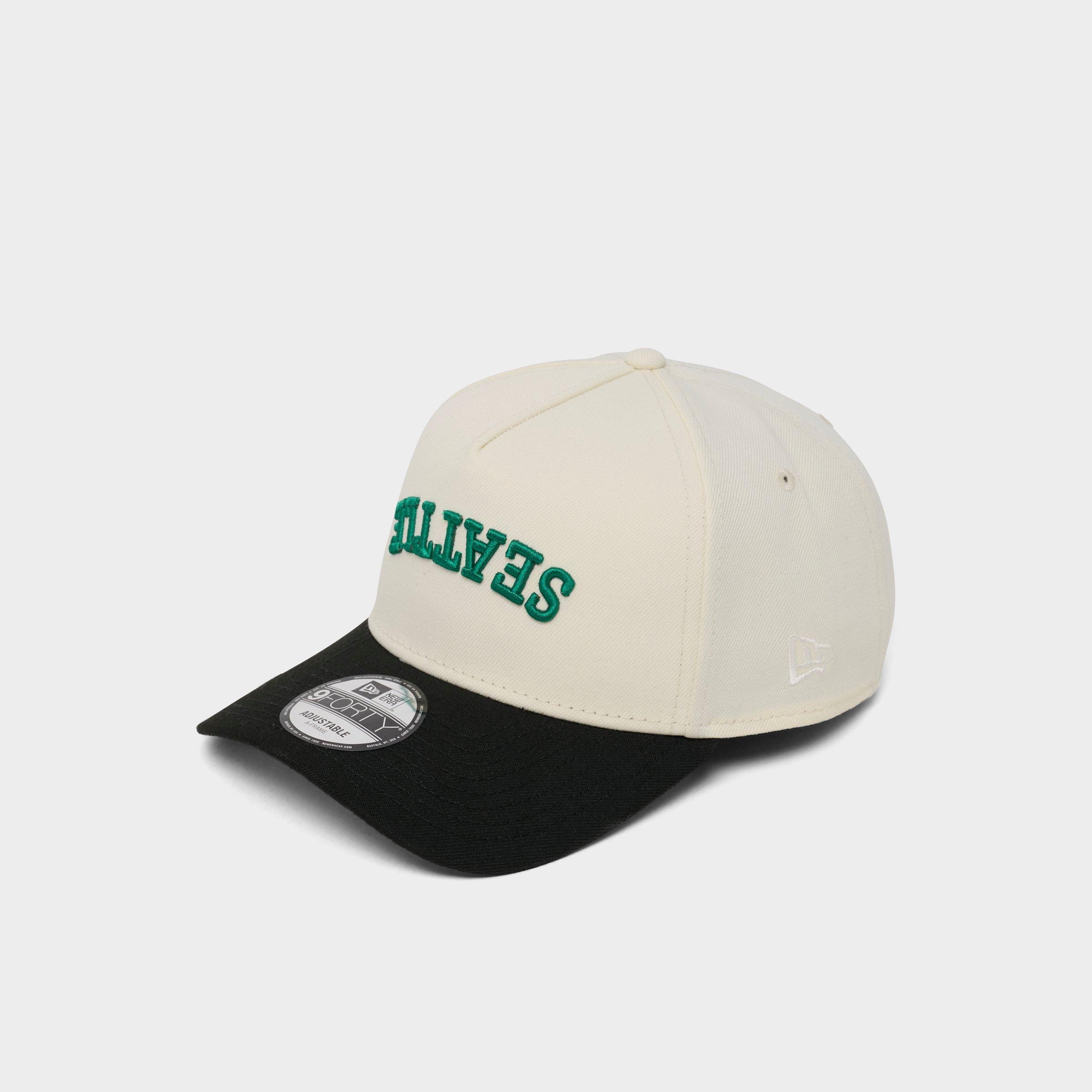New Era Seattle Mariners MLB Upside Down Wordmark 9FORTY A-Frame Snapback Hat