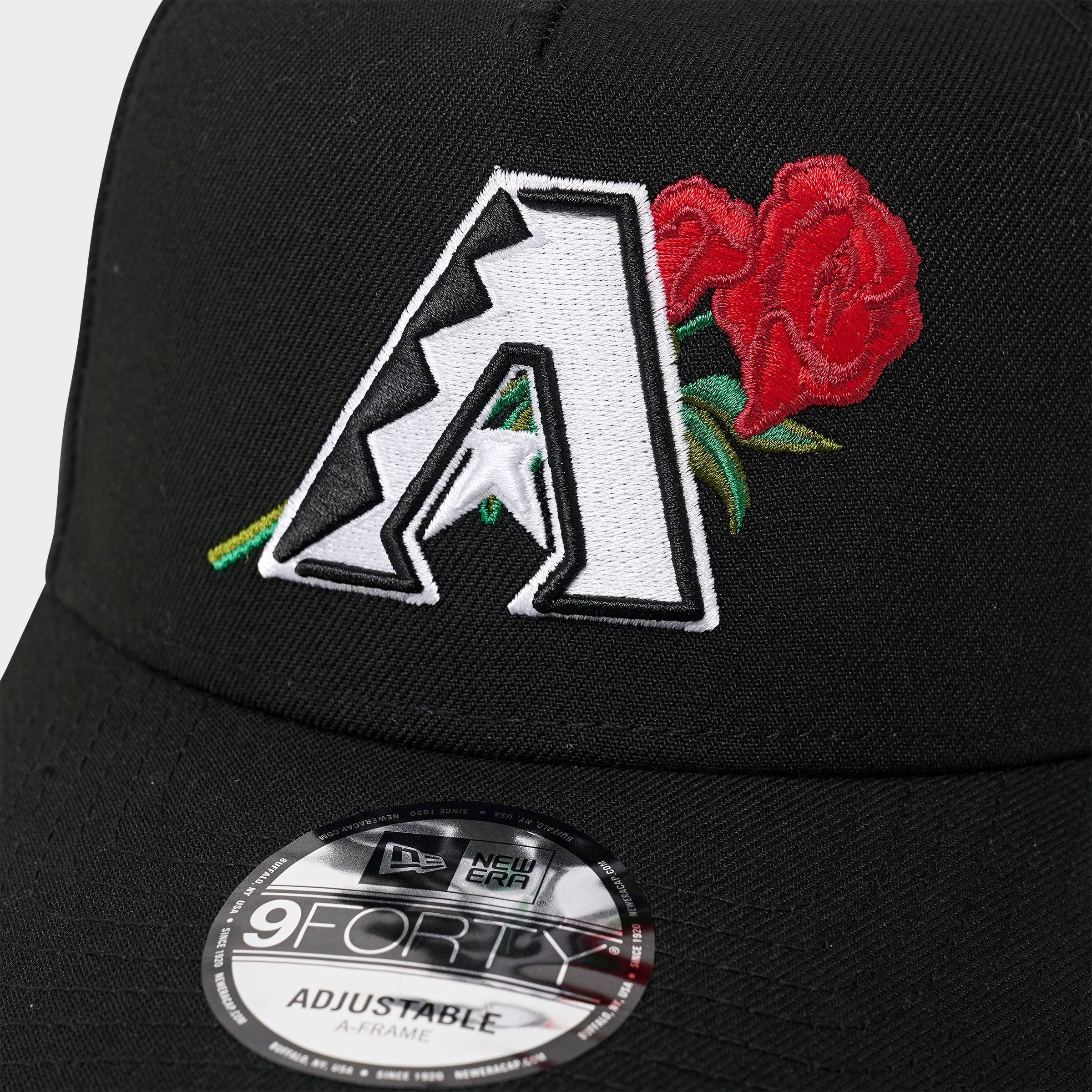 New Era Arizona Diamondbacks MLB Rose 9FORTY A-Frame Snapback Hat