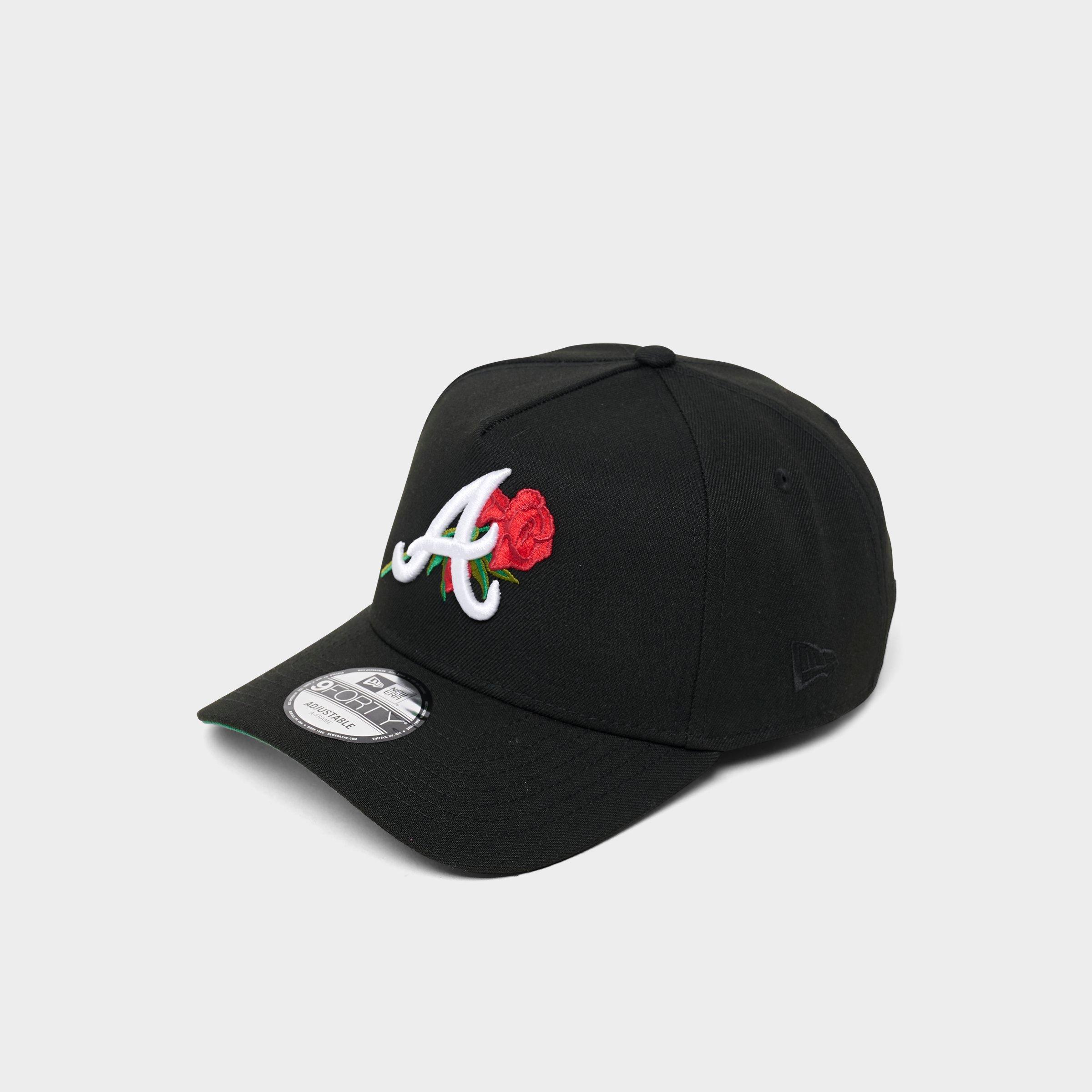 New Era Atlanta Braves MLB Rose 9FORTY A-Frame Snapback Hat