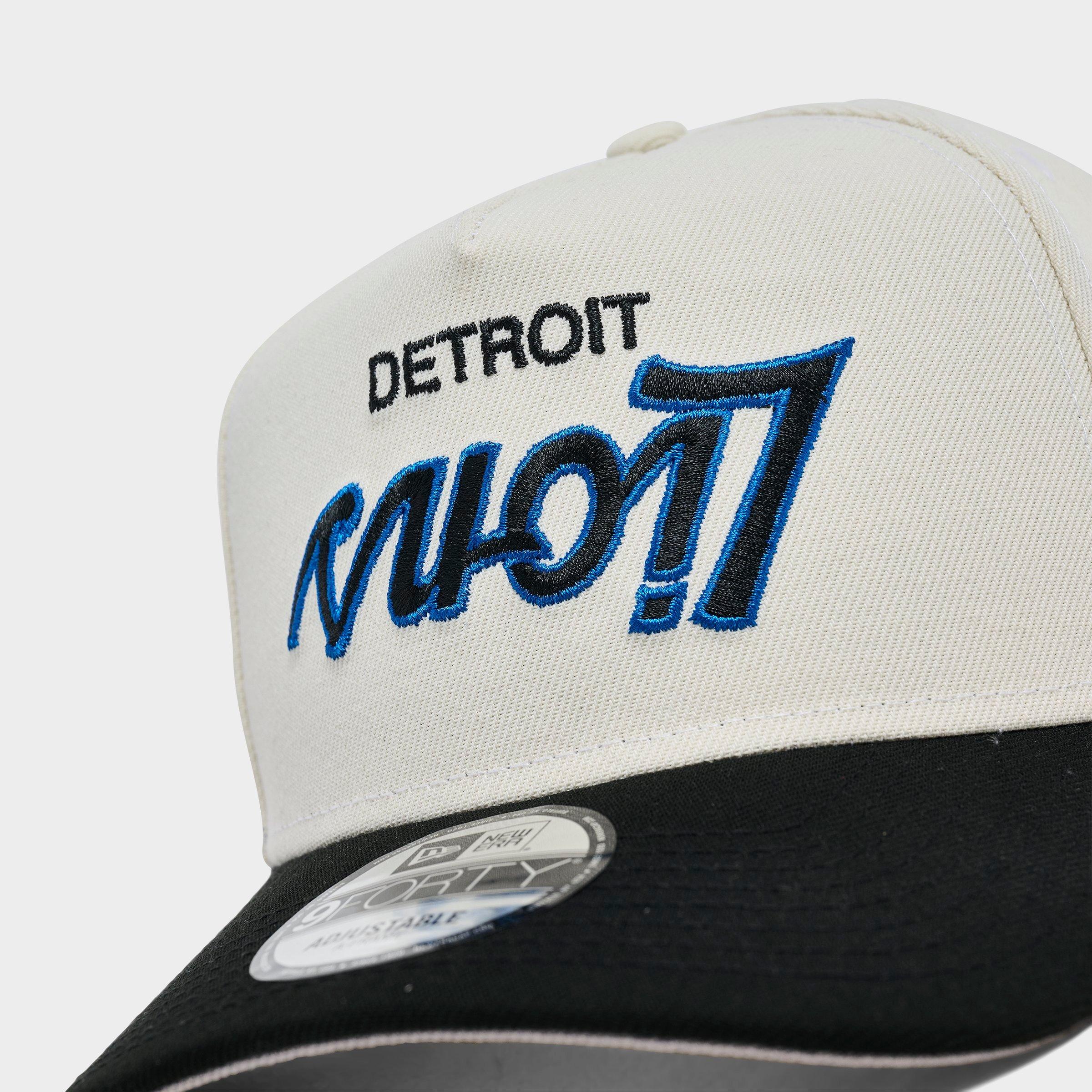 New Era Detroit Lions NFL Upside Down 9FORTY A-Frame Snapback Hat