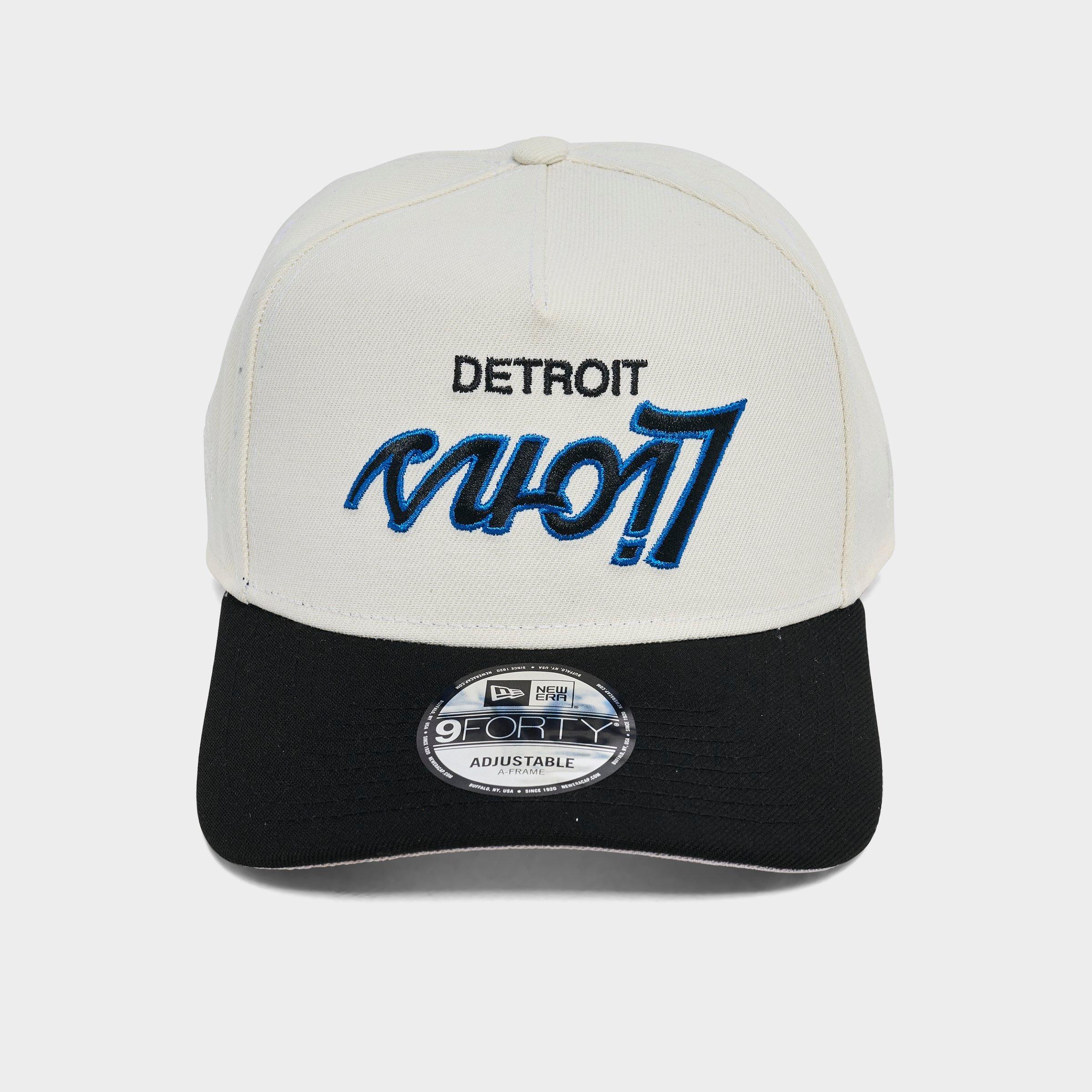 New Era Detroit Lions NFL Upside Down 9FORTY A-Frame Snapback Hat