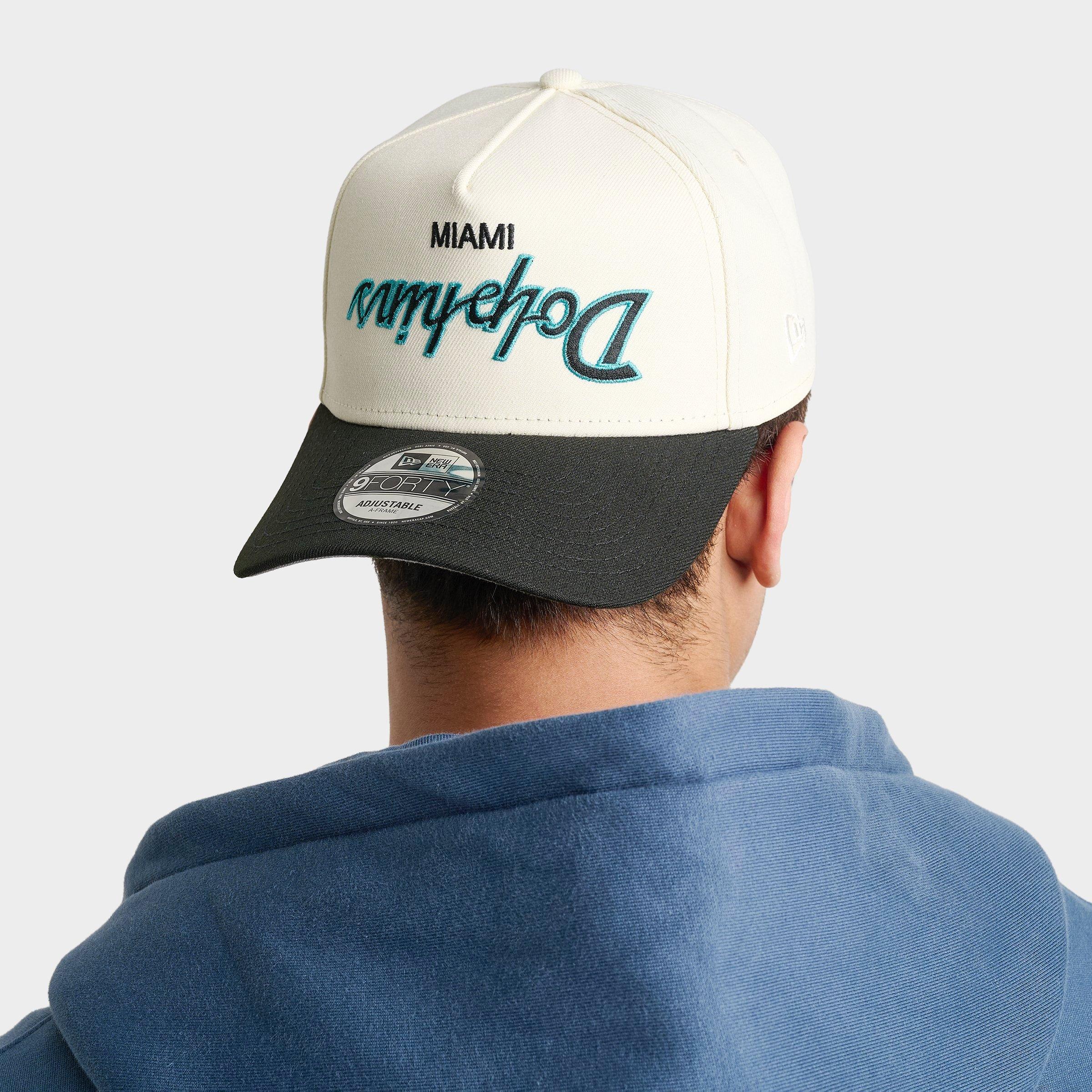 New Era Miami Dolphins NFL 9FORTY Upside Down A-Frame Snapback Hat 