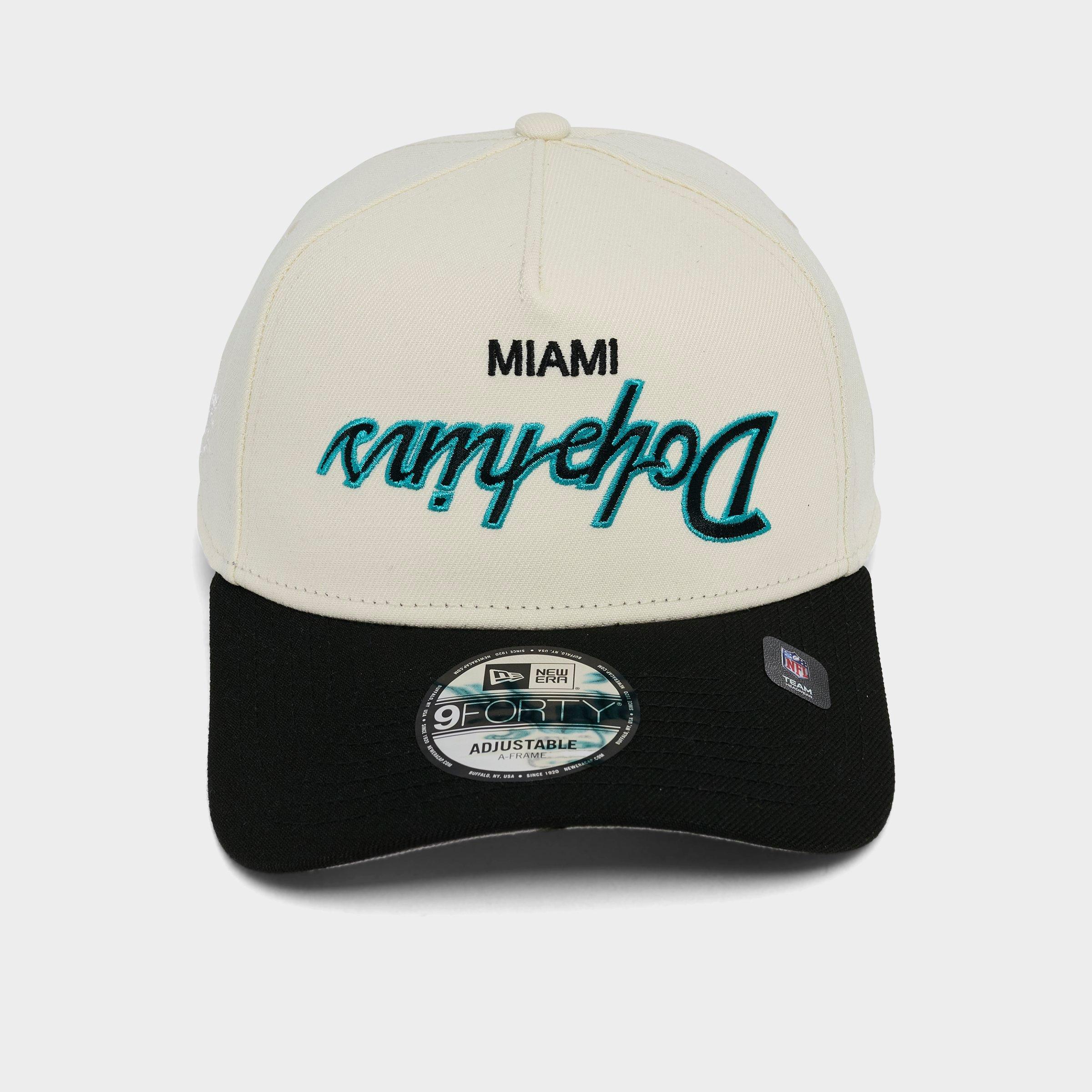 New Era Miami Dolphins NFL 9FORTY Upside Down A-Frame Snapback Hat 