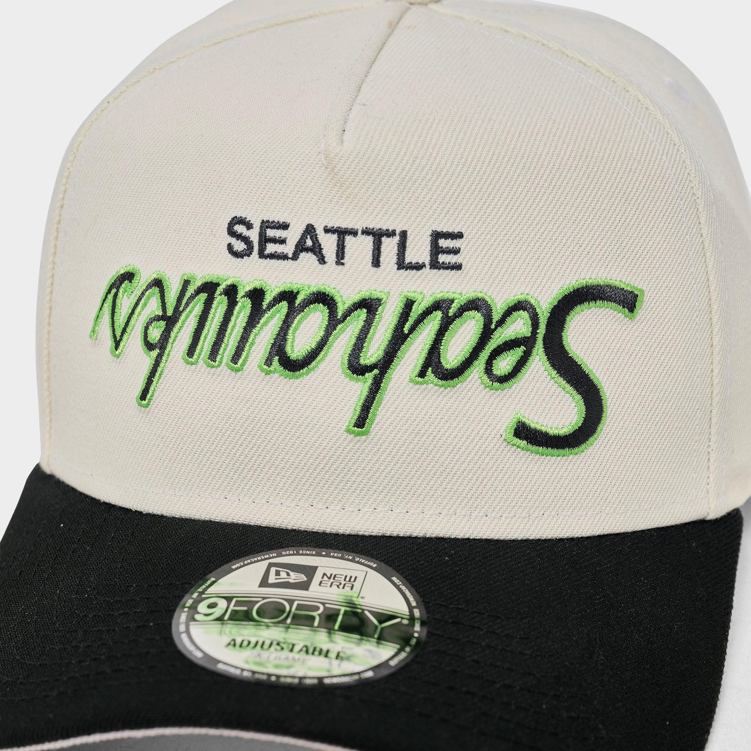 New Era Seattle Seahawks NFL Upside Down 9FORTY A-Frame Snapback Hat
