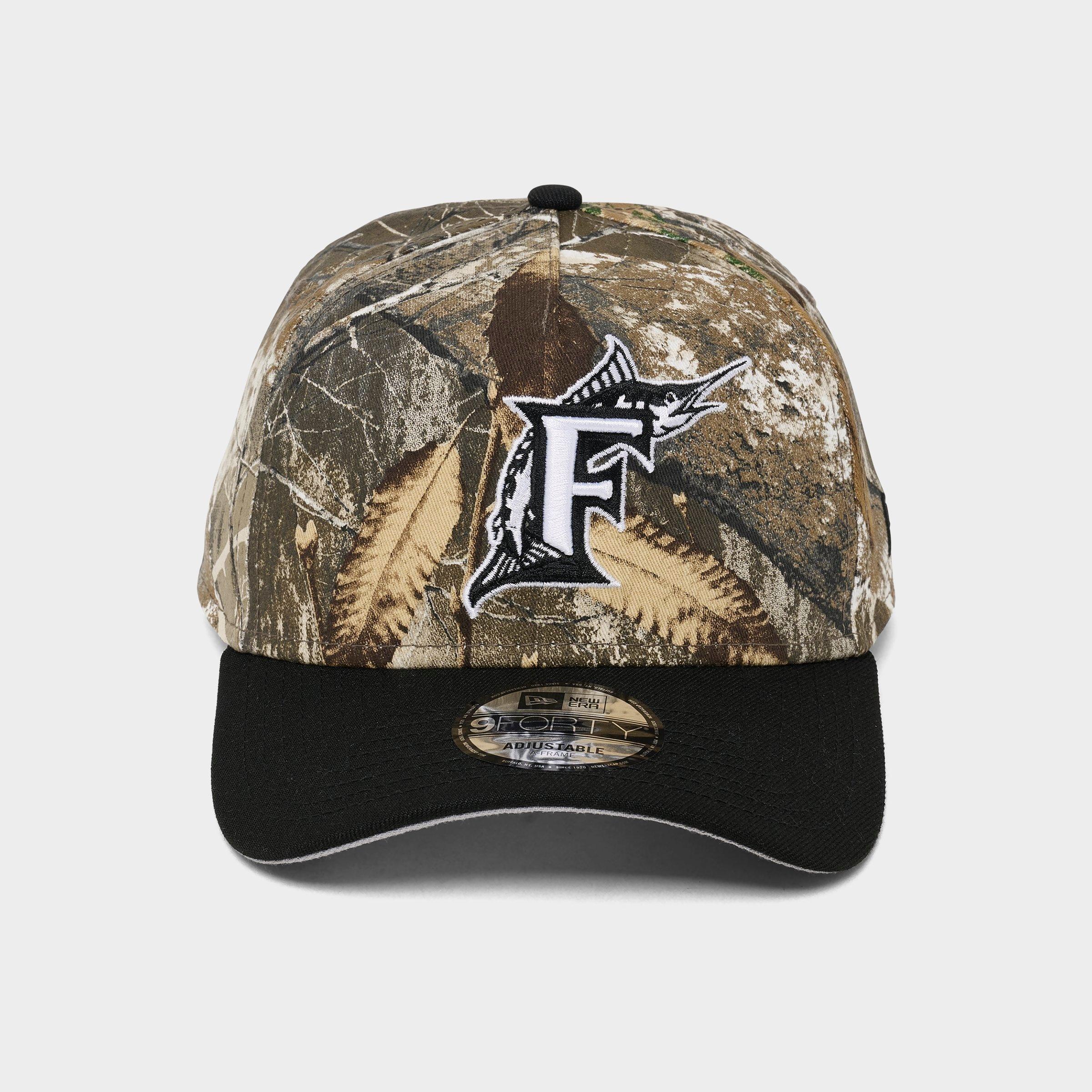 New Era Florida Marlins MLB Camo 9FORTY A-Frame Snapback Hat