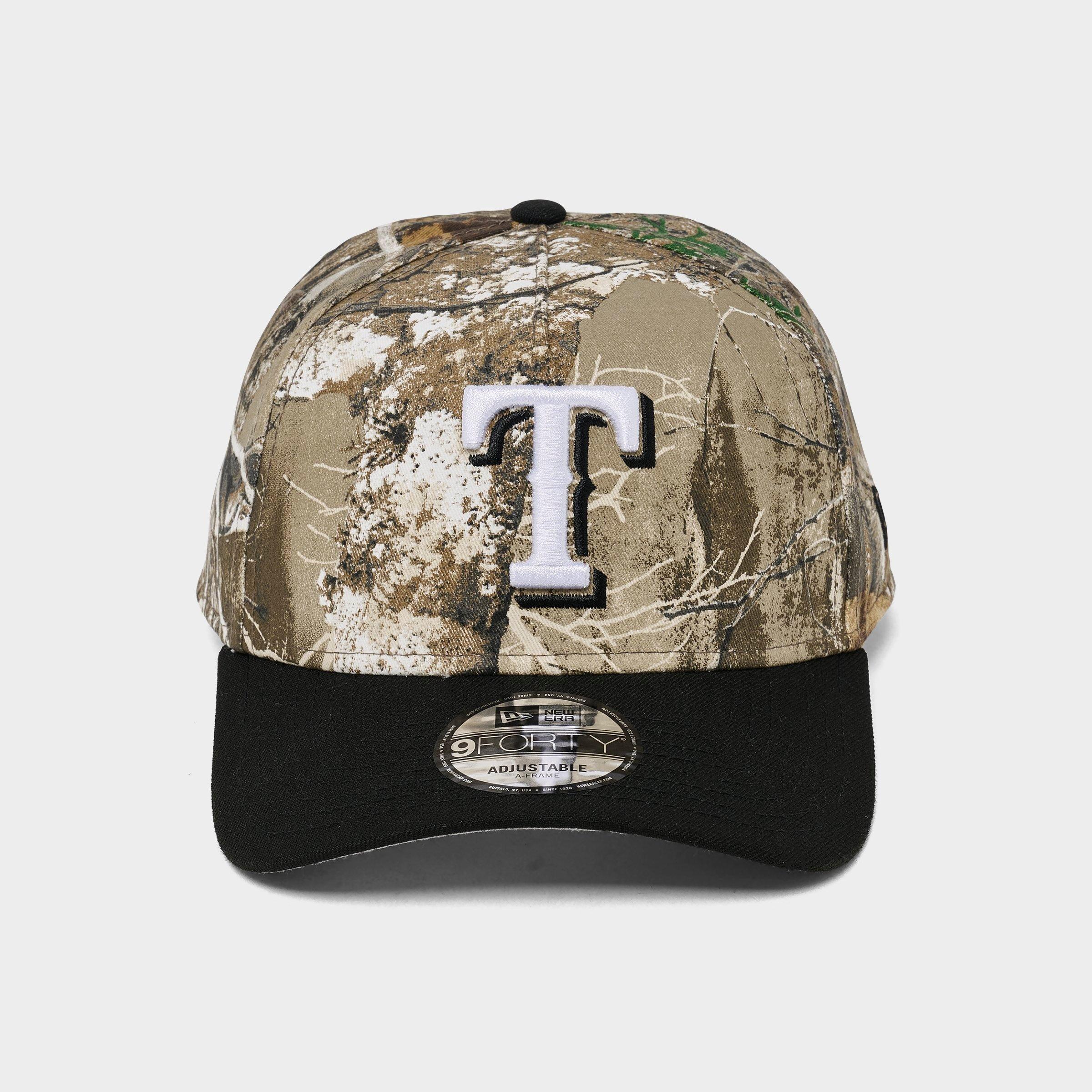 New Era Texas Rangers MLB Camo 9FORTY A-Frame Snapback Hat