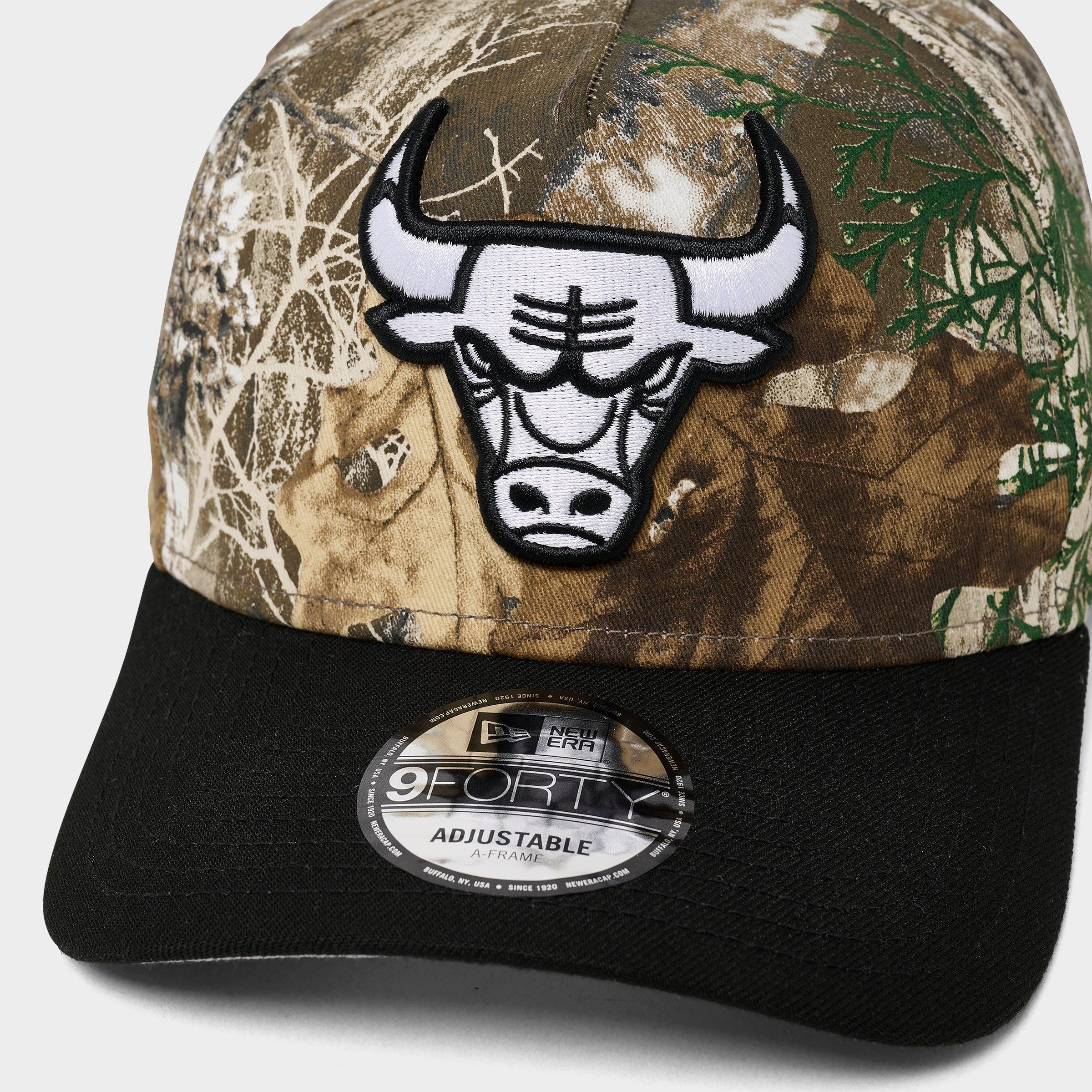 New Era Chicago Bulls NBA Camo 9FORTY A-Frame Snapback Hat