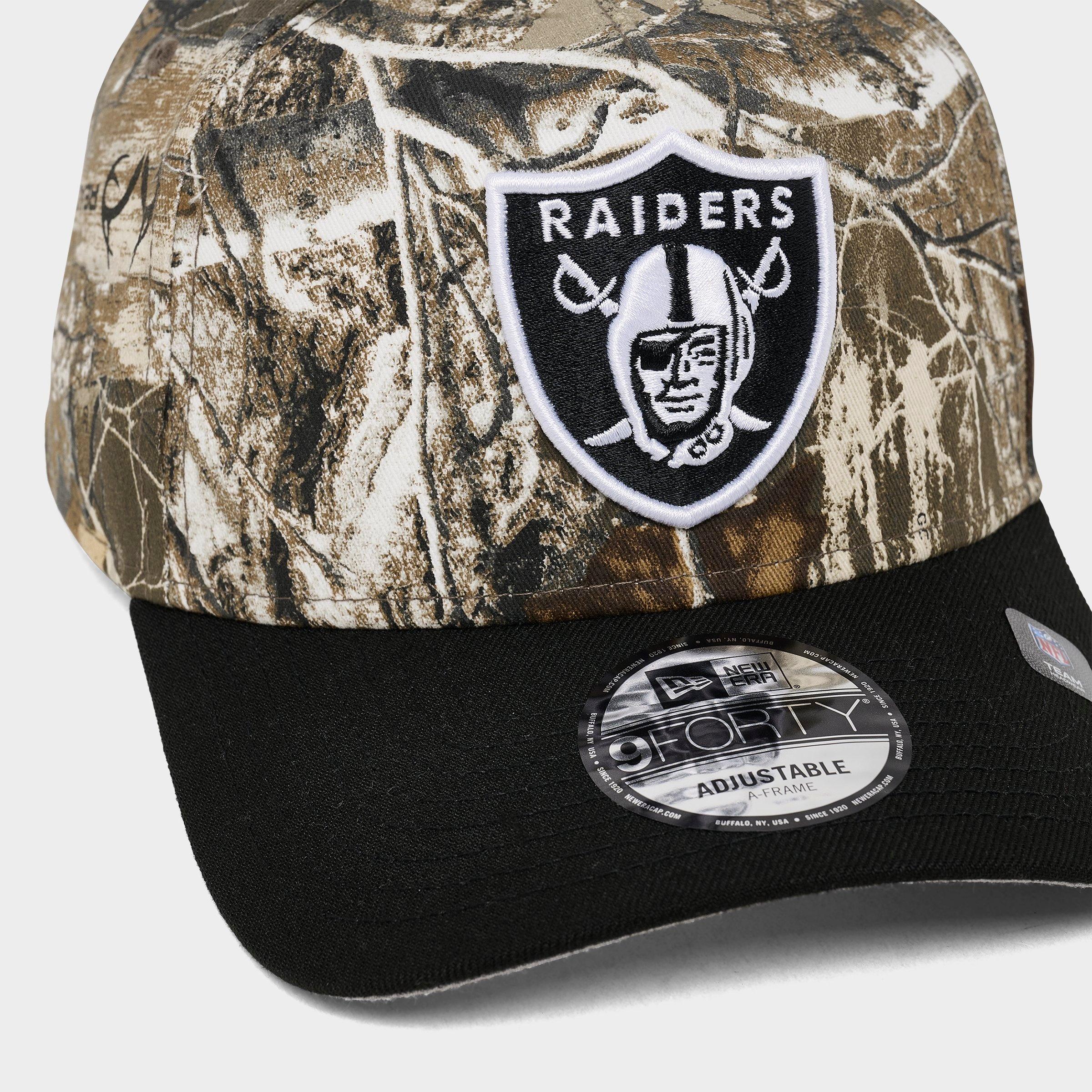 New Era Las Vegas Raiders NFL Camo 9FORTY A-Frame Snapback Hat