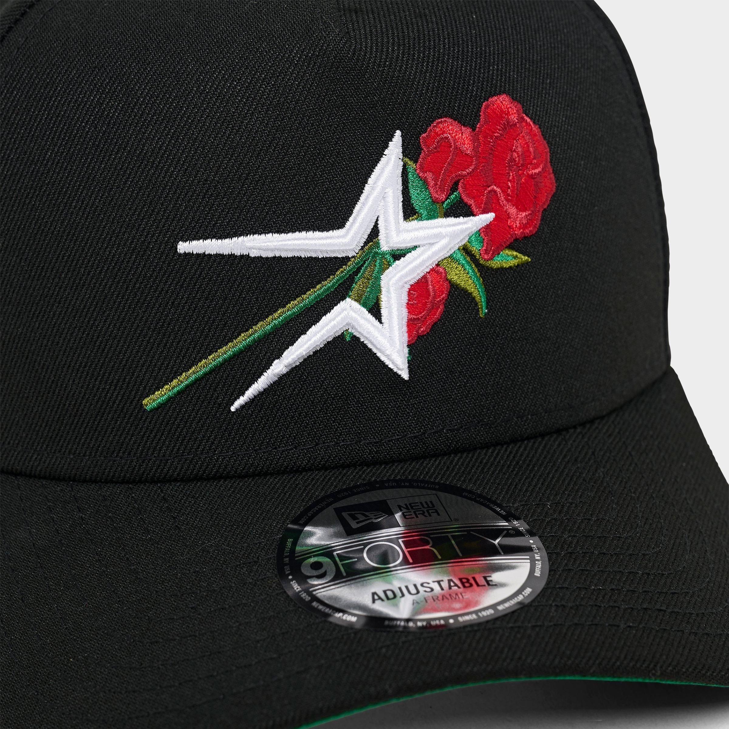New Era Houston Astros MLB Rose 9FORTY A-Frame Snapback Hat