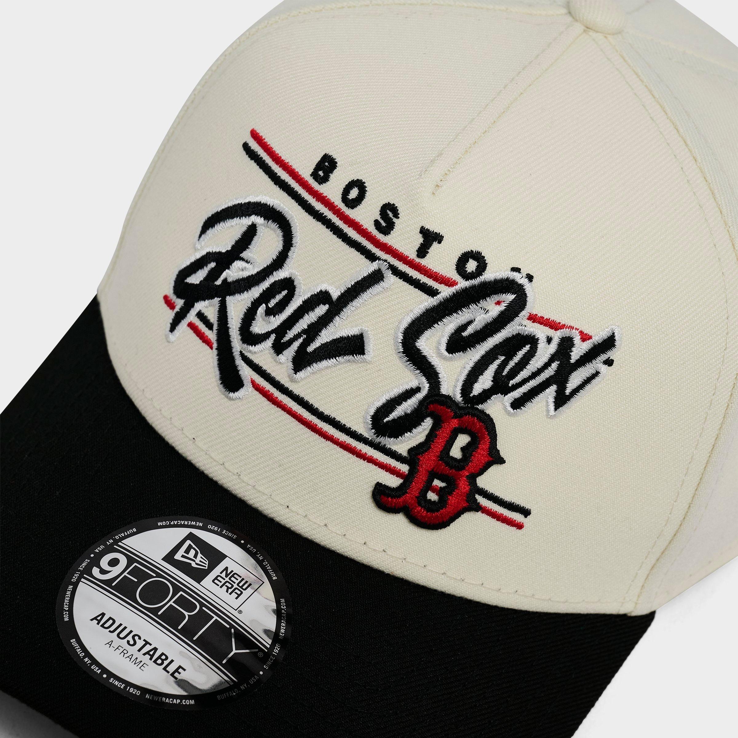New Era Boston Red Sox MLB Graphic Logo 9FORTY A-Frame Snapback Hat
