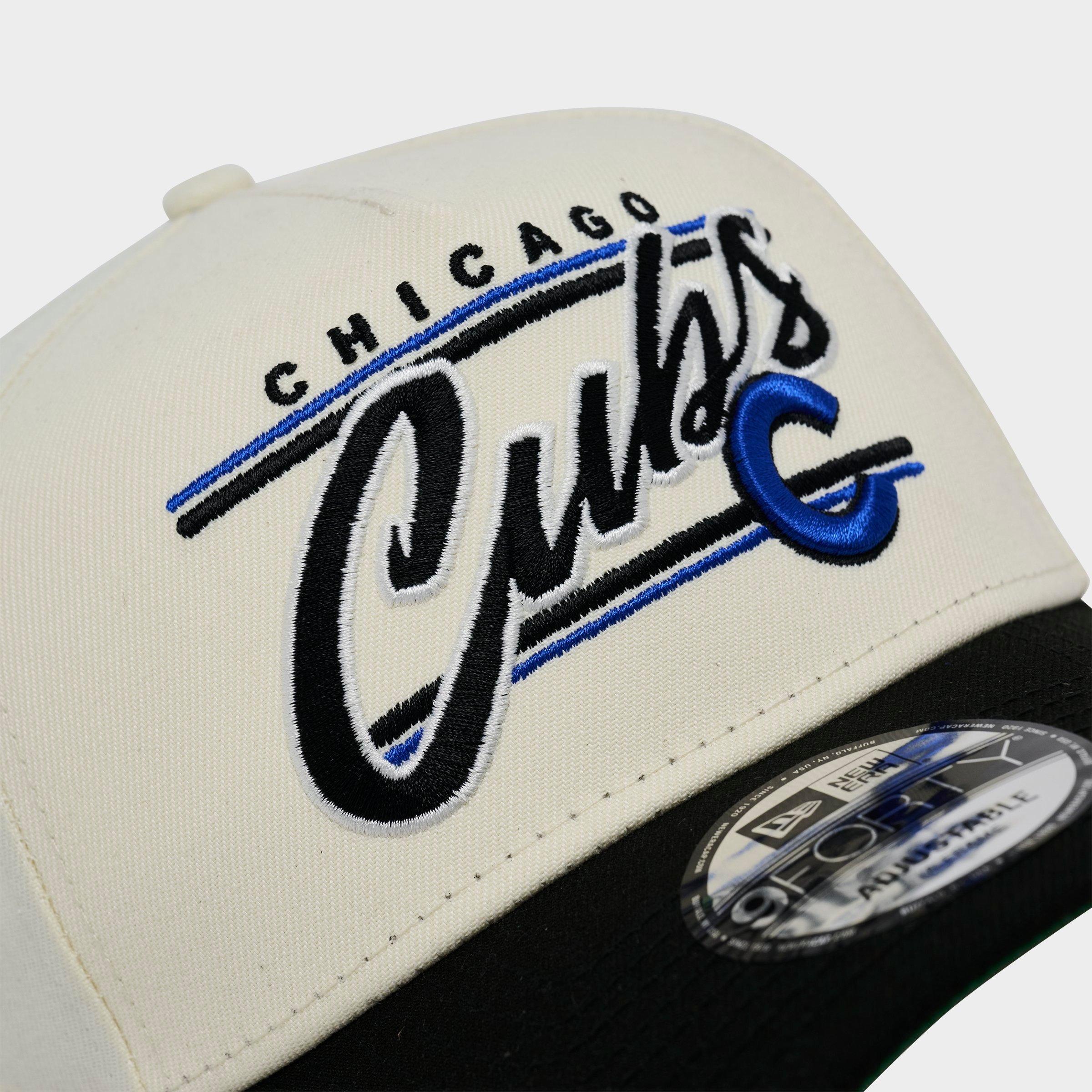New Era Chicago Cubs MLB Graphic Logo 9FORTY A-Frame Snapback Hat