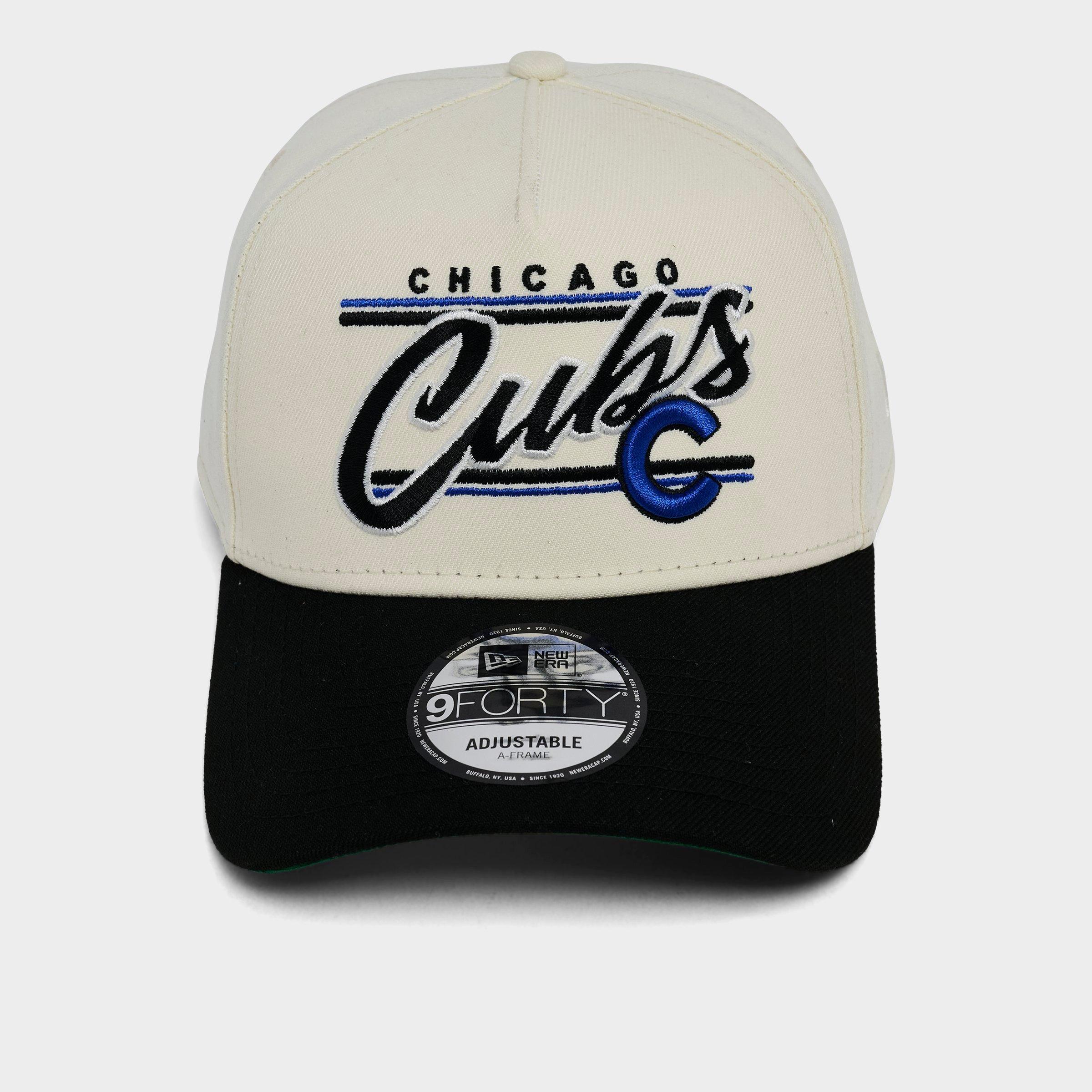 New Era Chicago Cubs MLB Graphic Logo 9FORTY A-Frame Snapback Hat