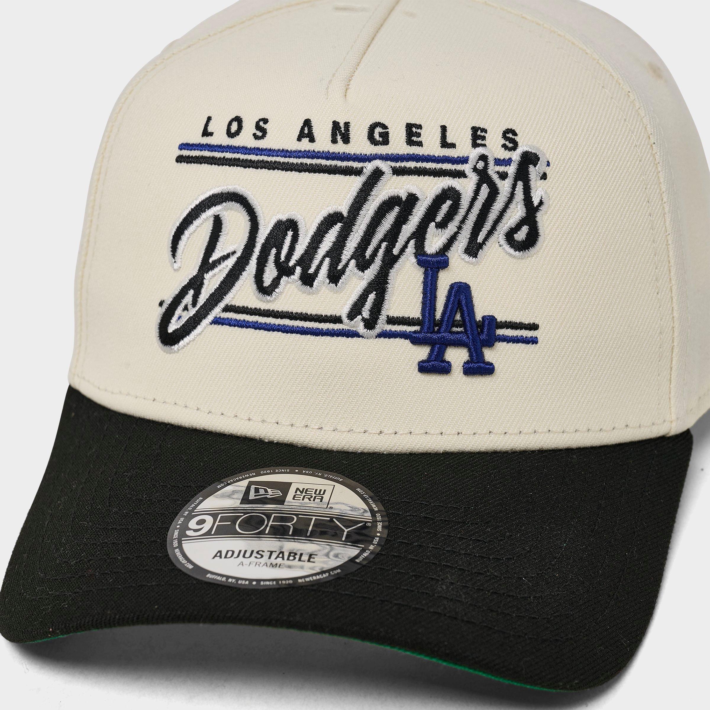 New Era Los Angeles Dodgers MLB Graphic Logo 9FORTY A-Frame Snapback Hat