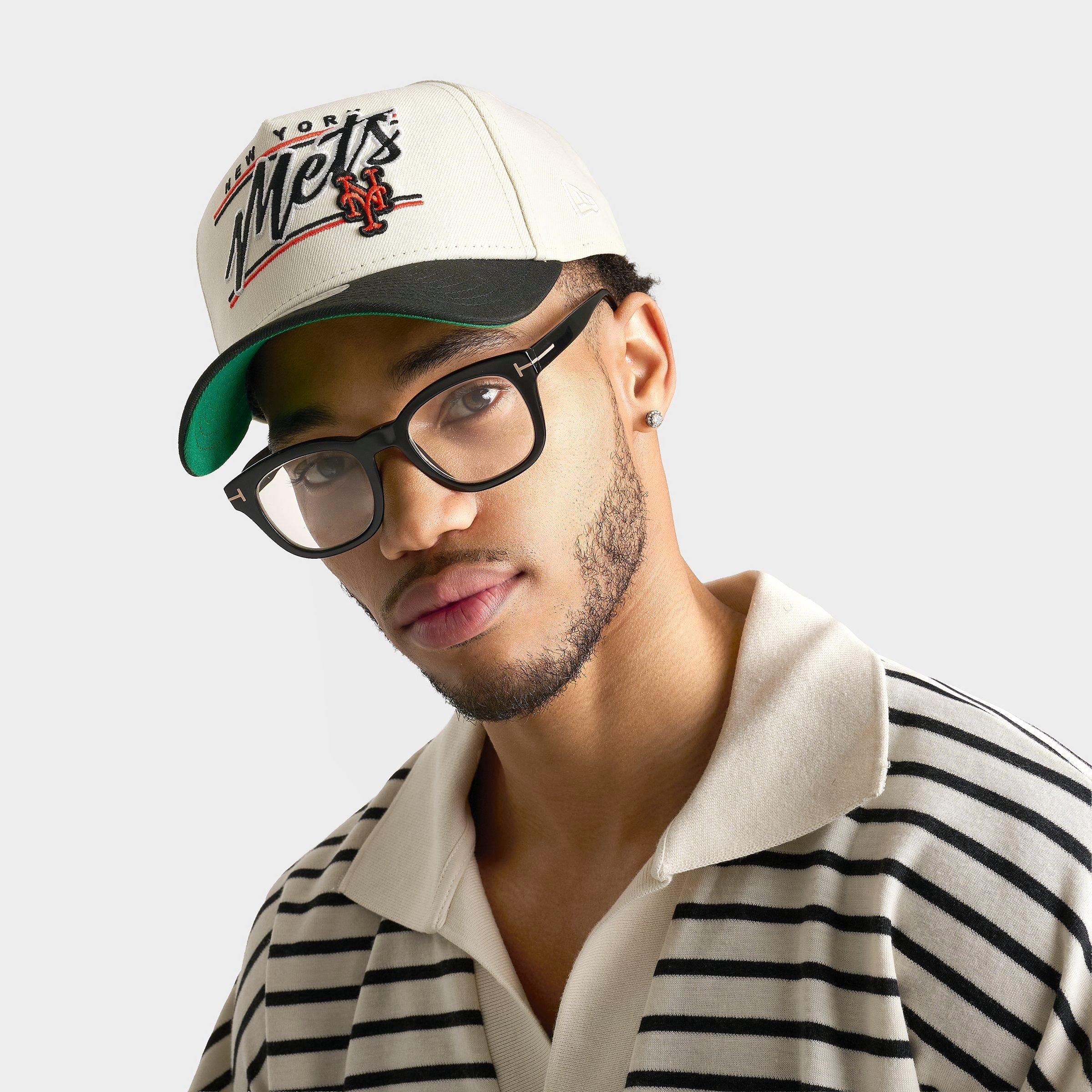 New Era New York Mets MLB Graphic Logo 9FORTY A-Frame Snapback Hat