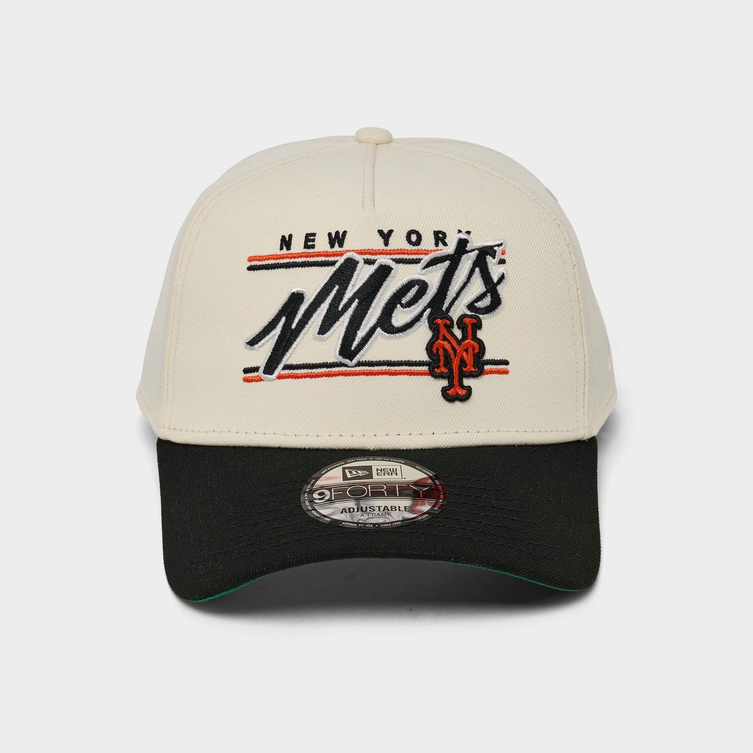 New Era New York Mets MLB Graphic Logo 9FORTY A-Frame Snapback Hat