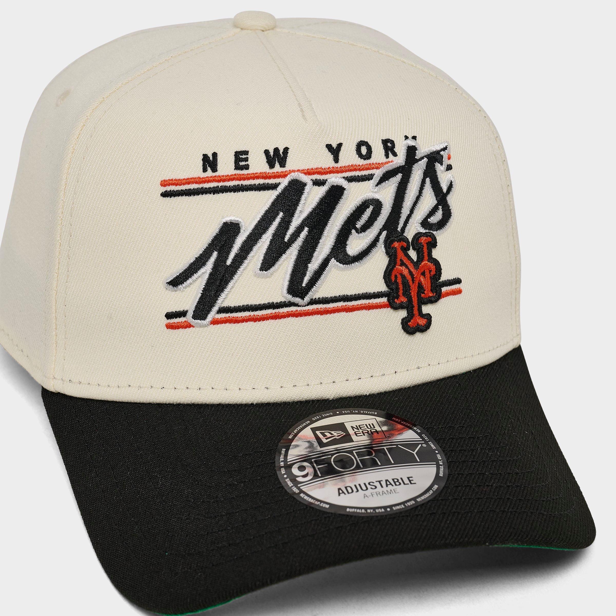 New Era New York Mets MLB Graphic Logo 9FORTY A-Frame Snapback Hat
