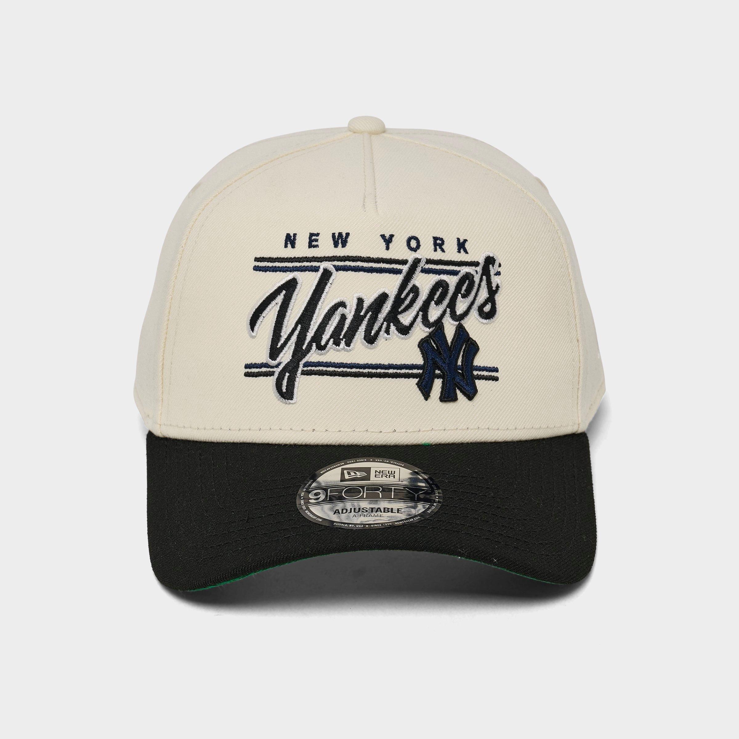 New Era New York Yankees MLB Graphic Logo 9FORTY A-Frame Snapback Hat