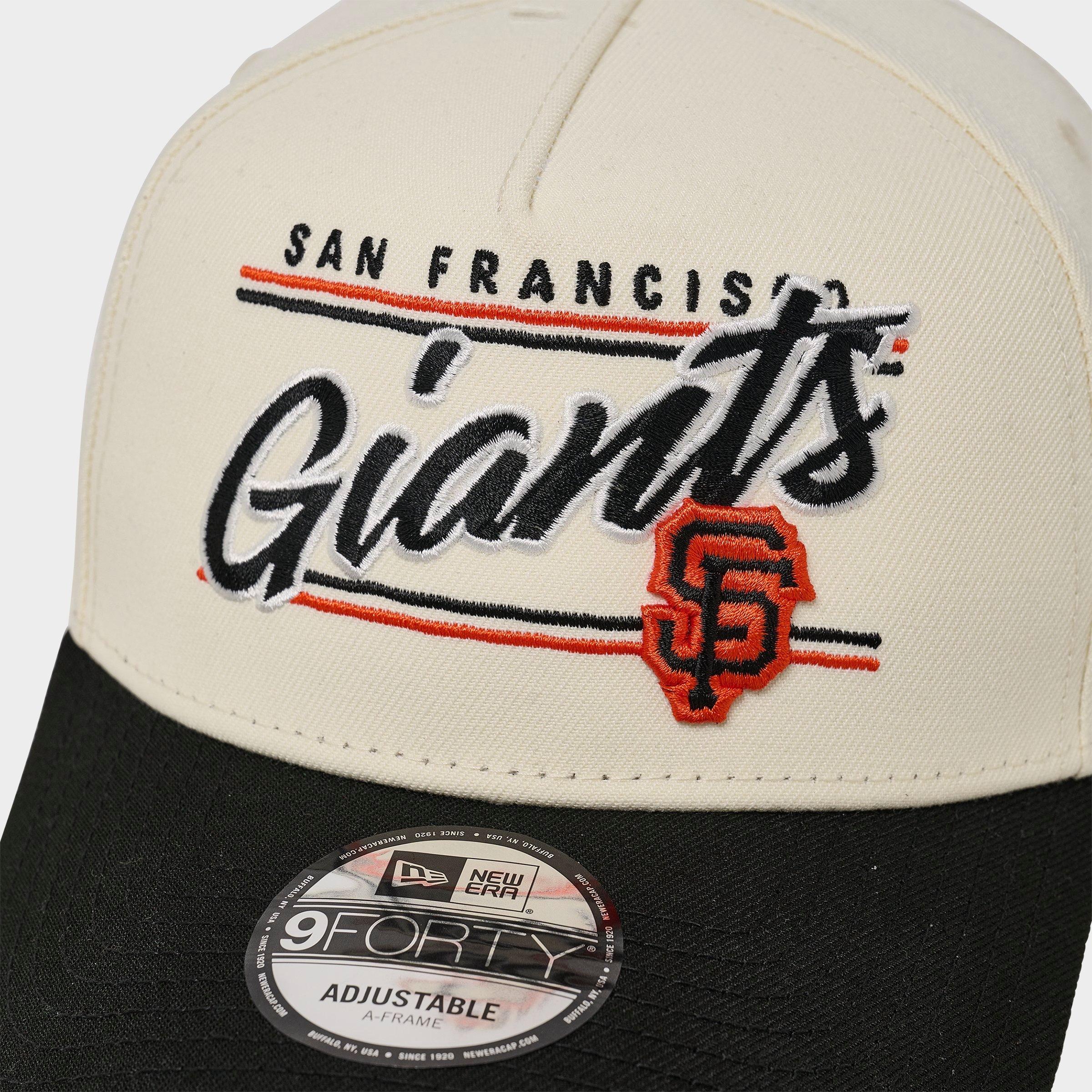 New Era San Francisco Giants MLB Graphic Logo 9FORTY A-Frame Snapback Hat