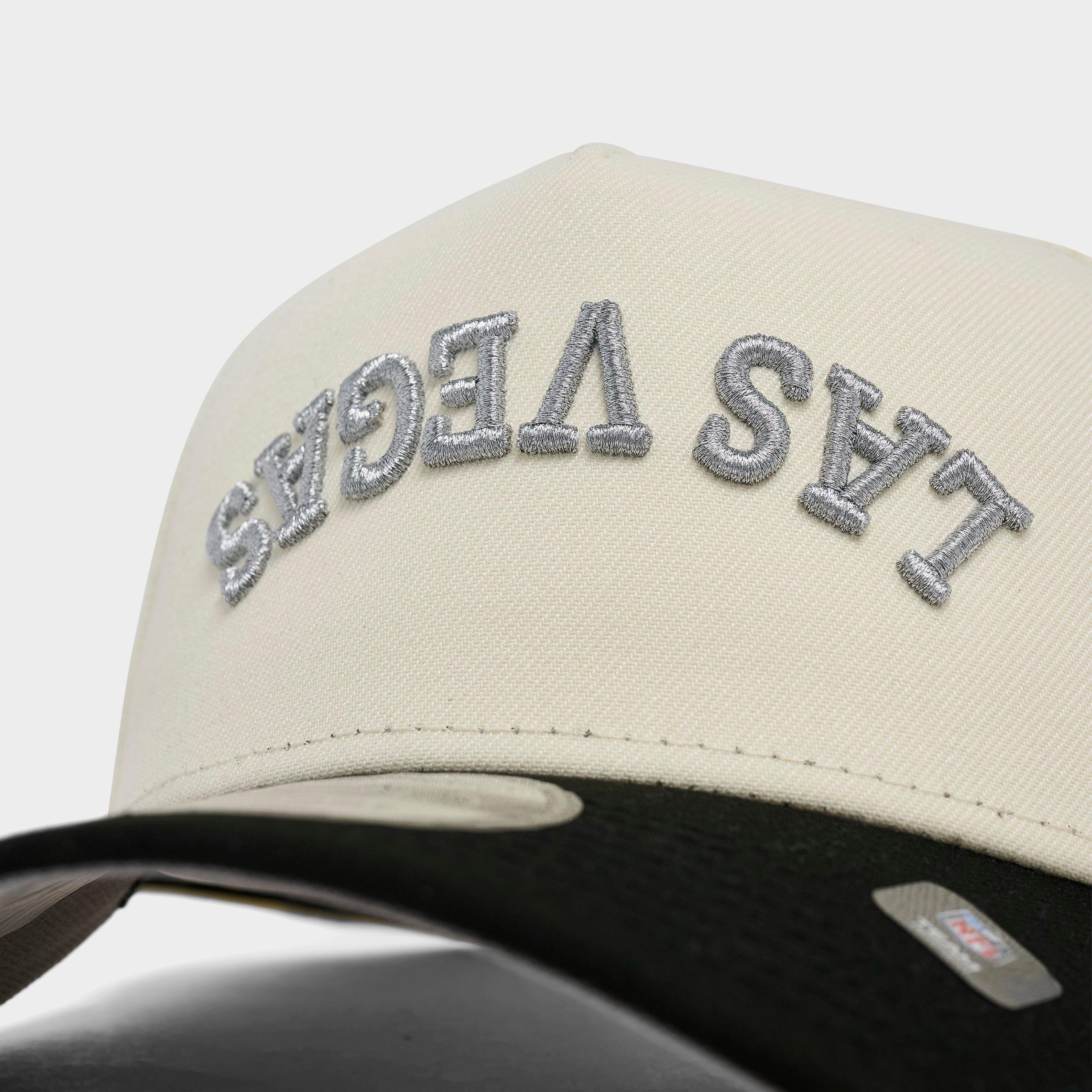 New Era Las Vegas Raiders NFL 9FORTY Upside Down A-Frame Snapback Hat