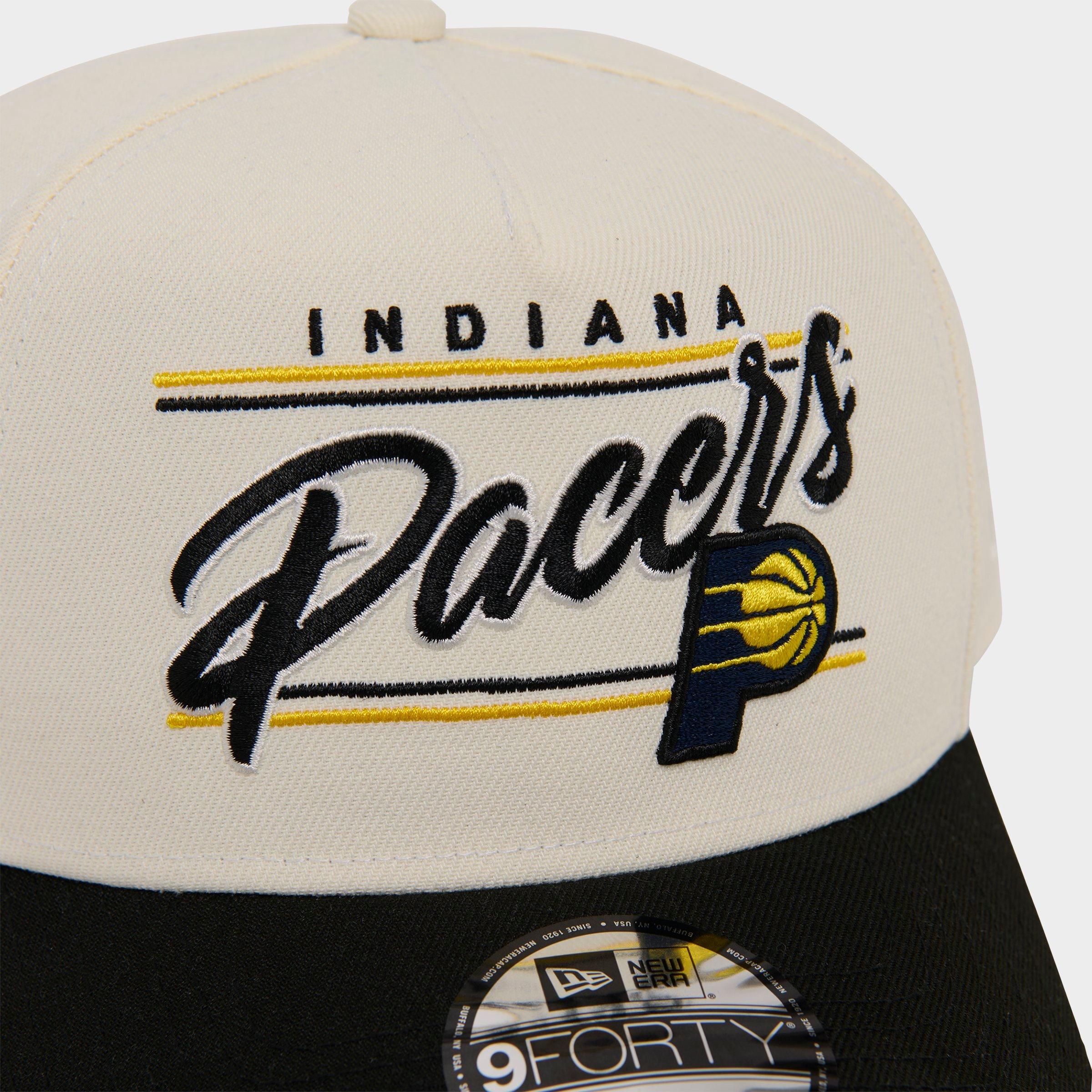 New Era Indiana Pacers NBA 9FORTY A-Frame Snapback Hat